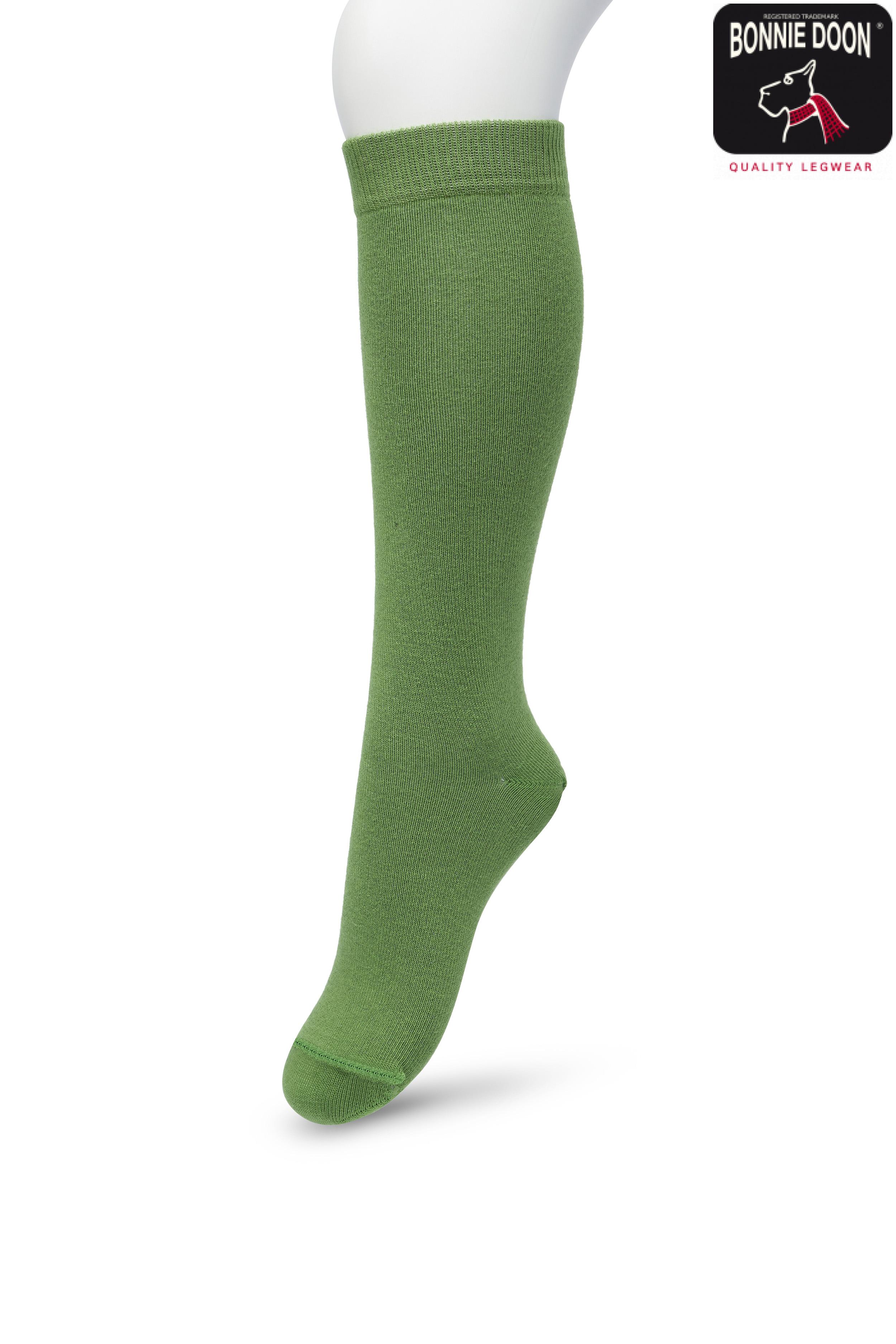 Cotton Knee-High Loden frost
