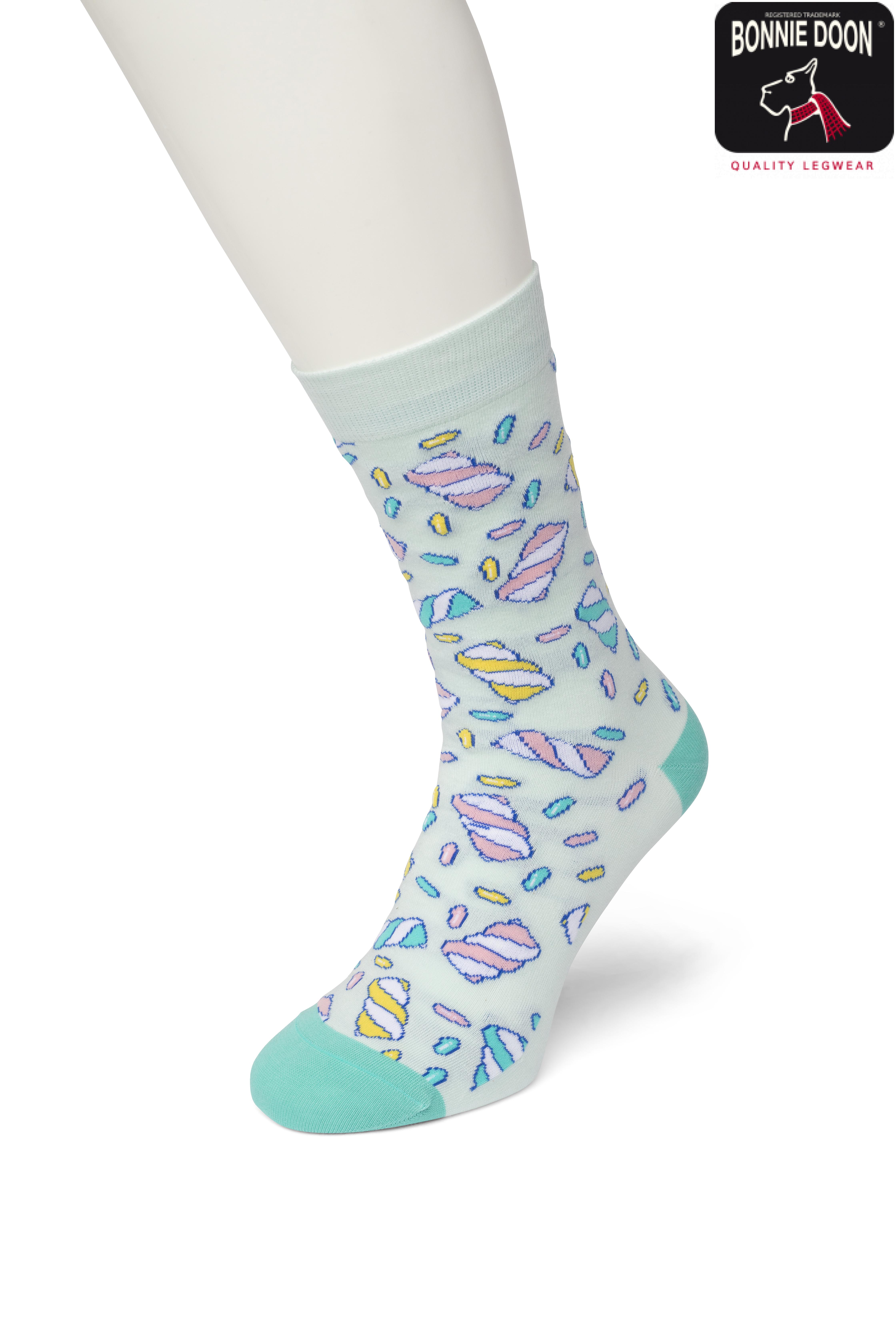Marshmallow sock Fair aqua