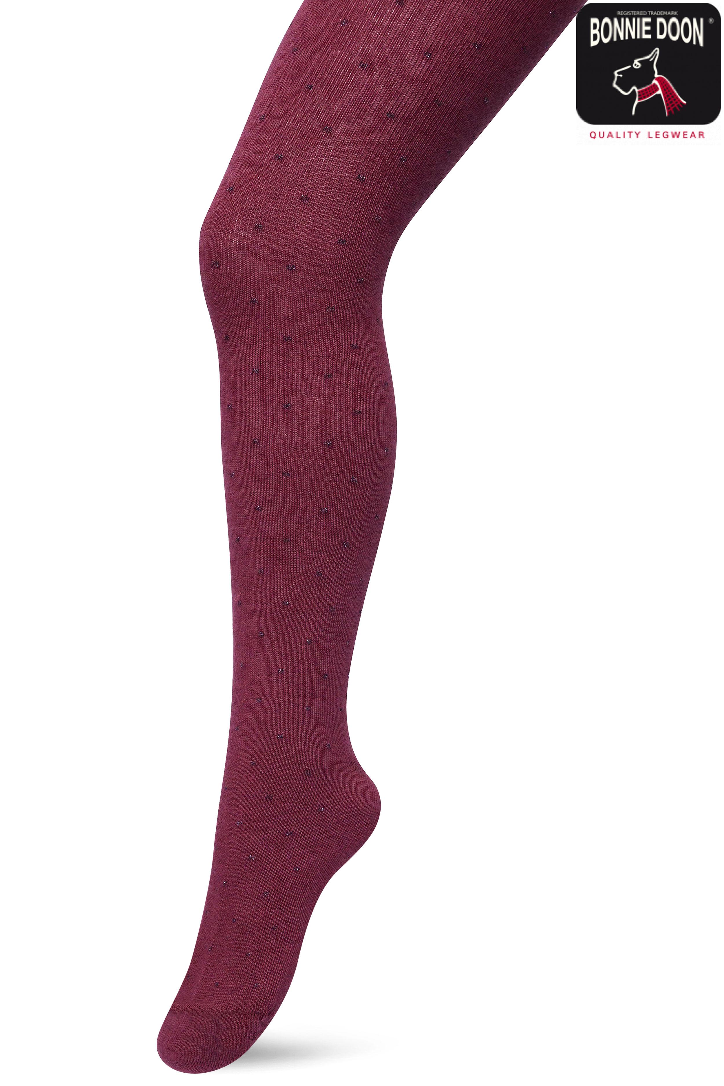 Lurex Dots tights Mesa rose