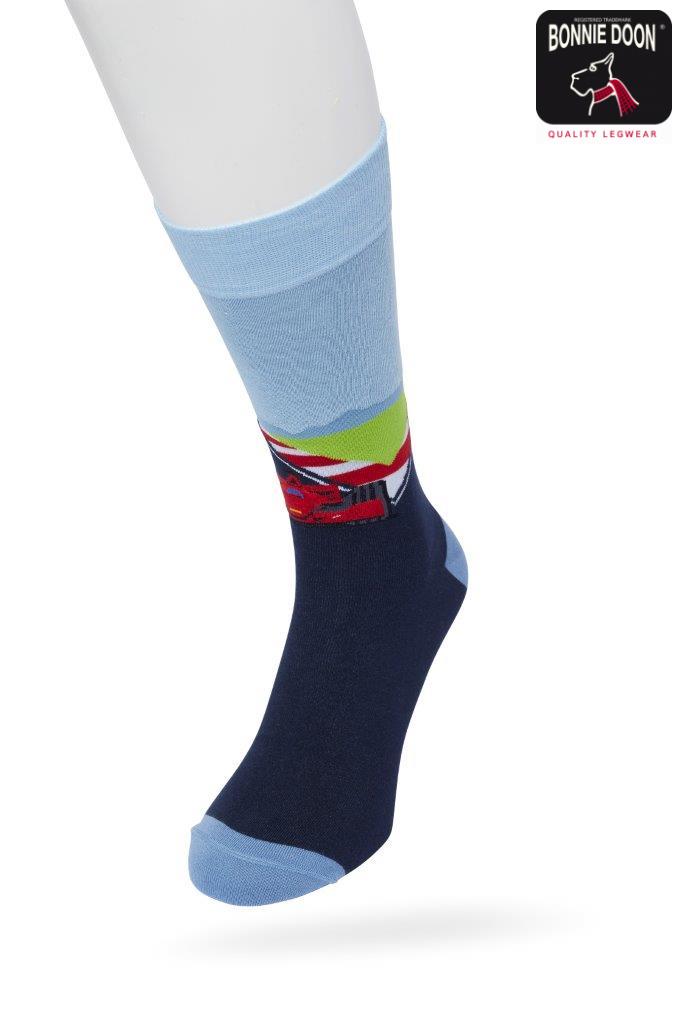 Formula racing Sock Black iris