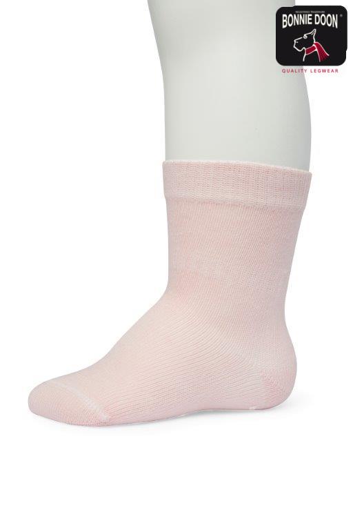 BD Puff Print Sock Organic Pink salt