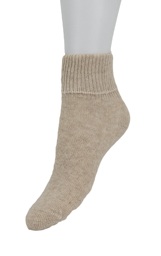 Cozy Merino and Cashmere Sock Sand mele