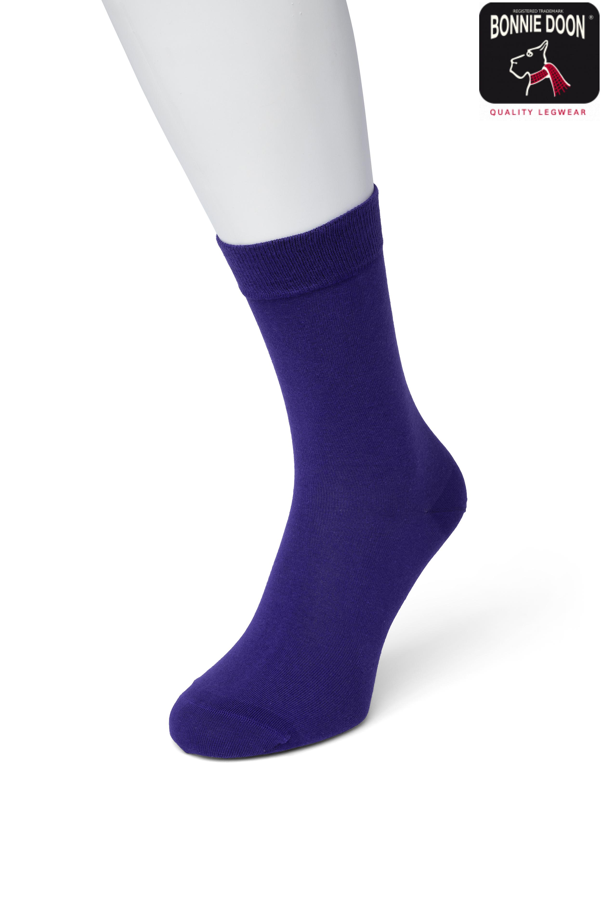 Cotton Sock Dark purple