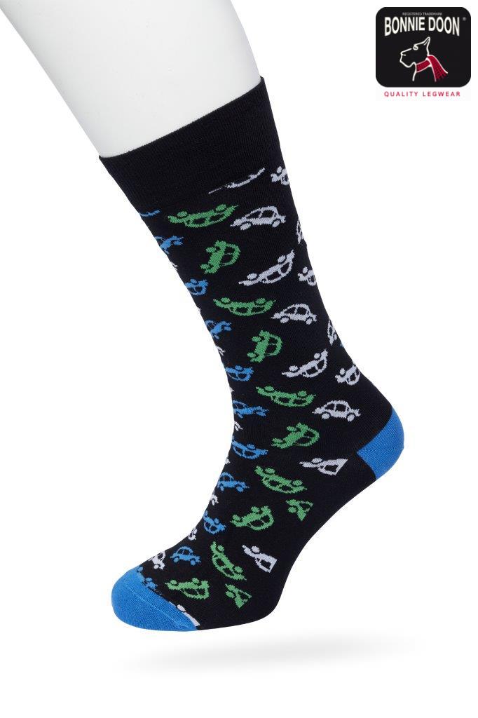 Funny Car sock Black