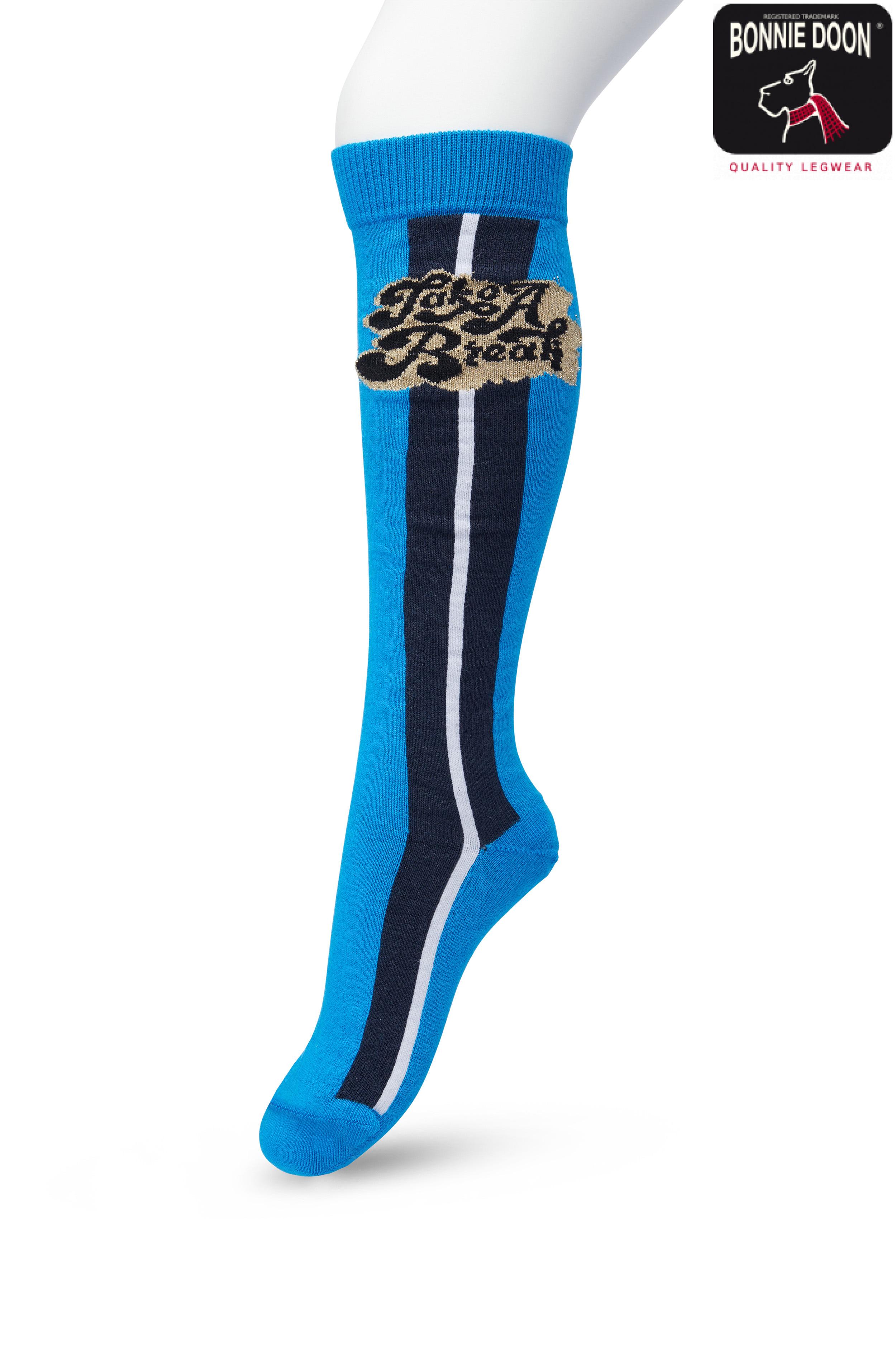 Take A Break Knee Sock Directoire blue