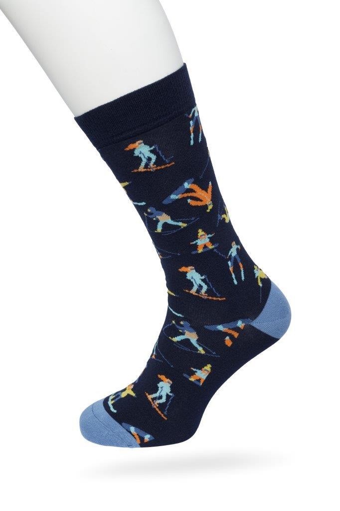 Skiing Sock Black iris