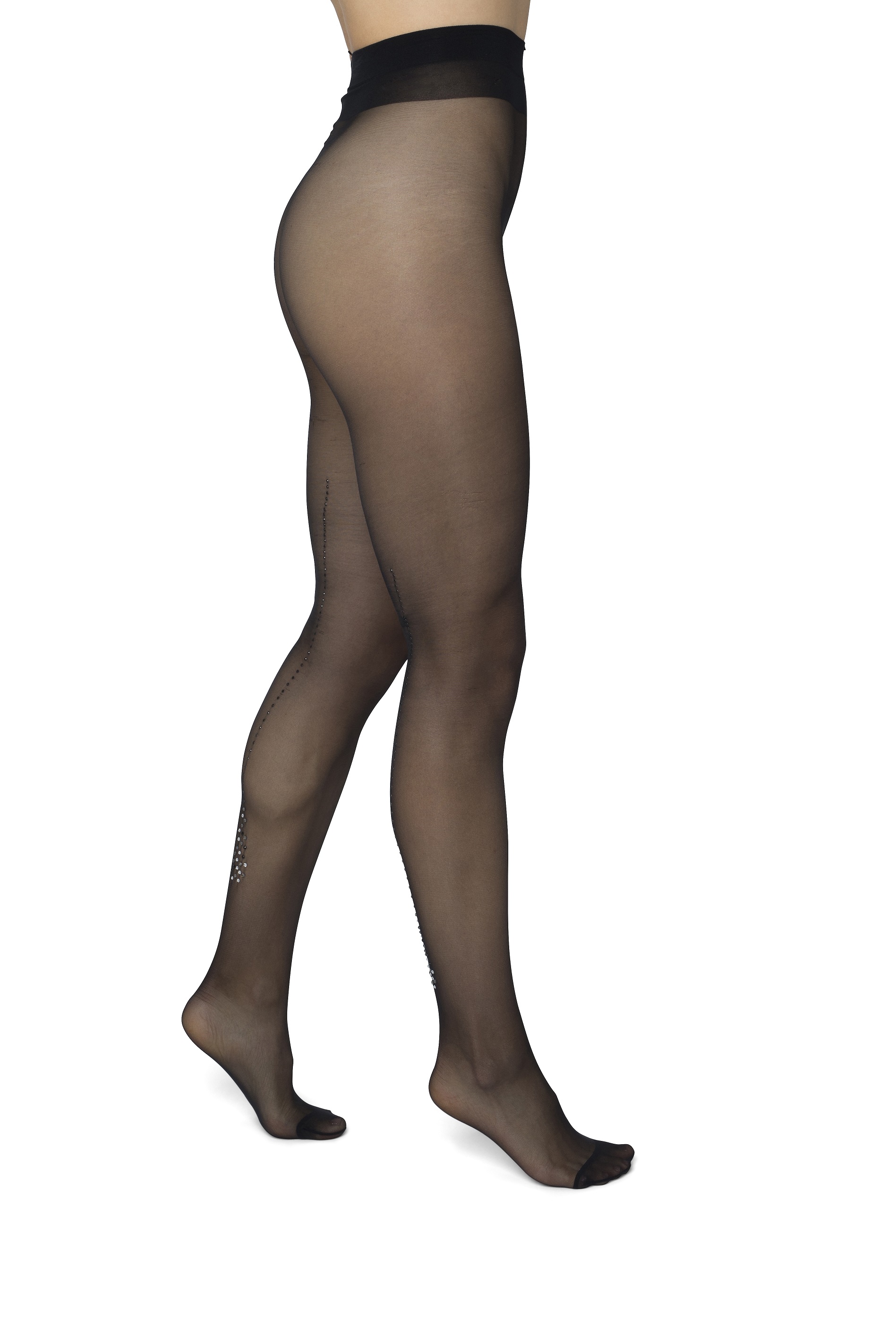 Strass Detail tights Navy