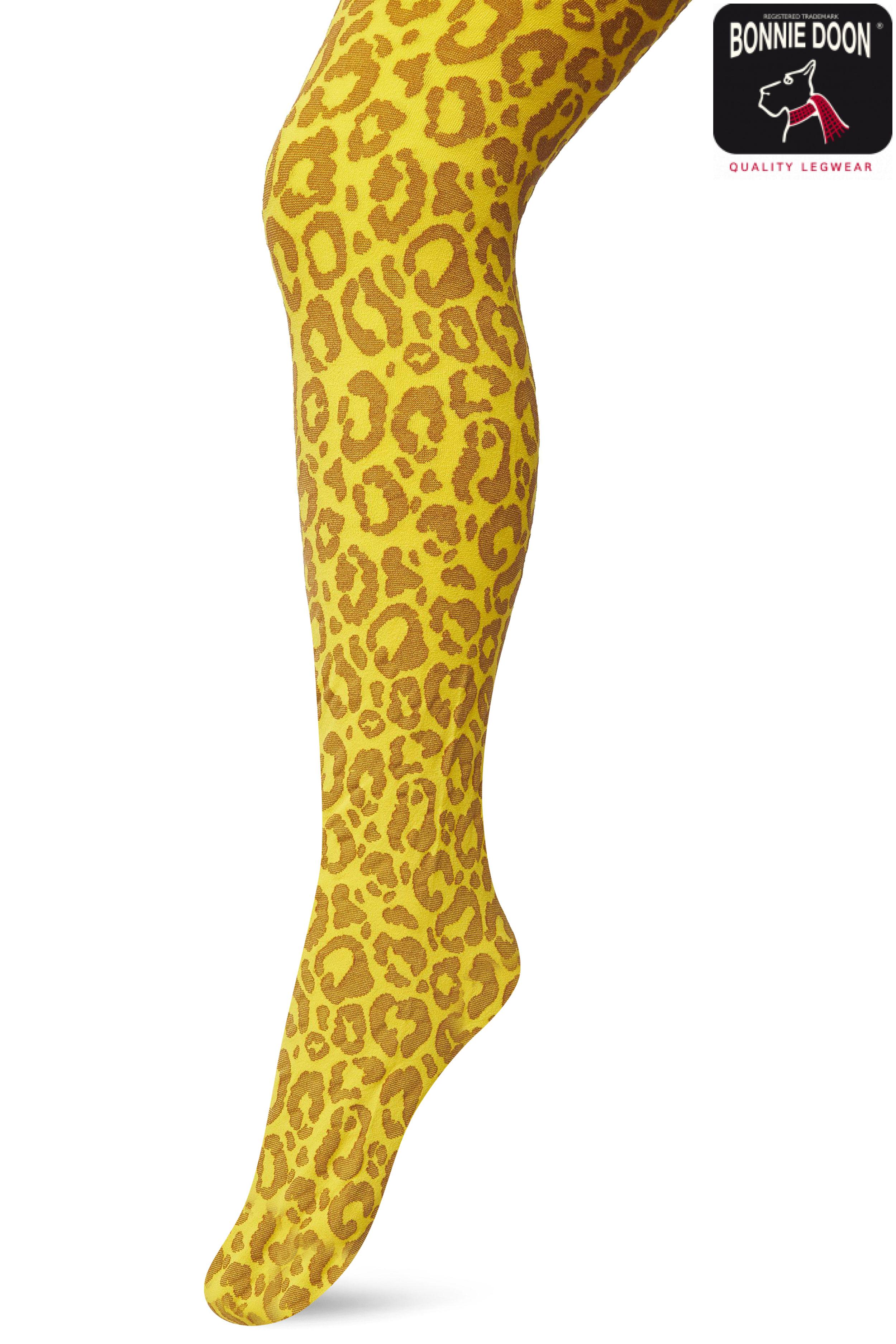 Panther tights 100 denier Sulphur