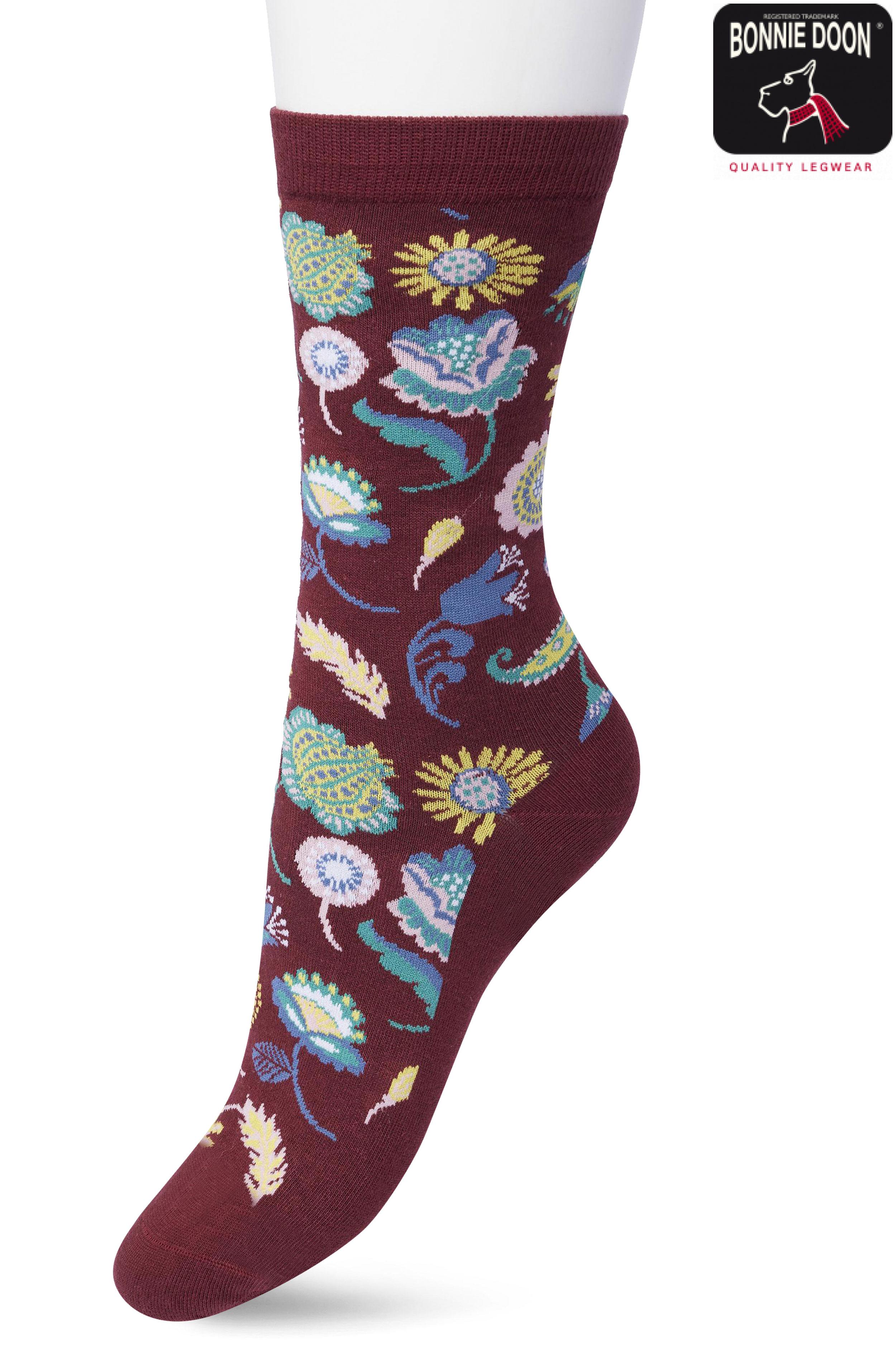 Flower Fantasy sock Rhododendron