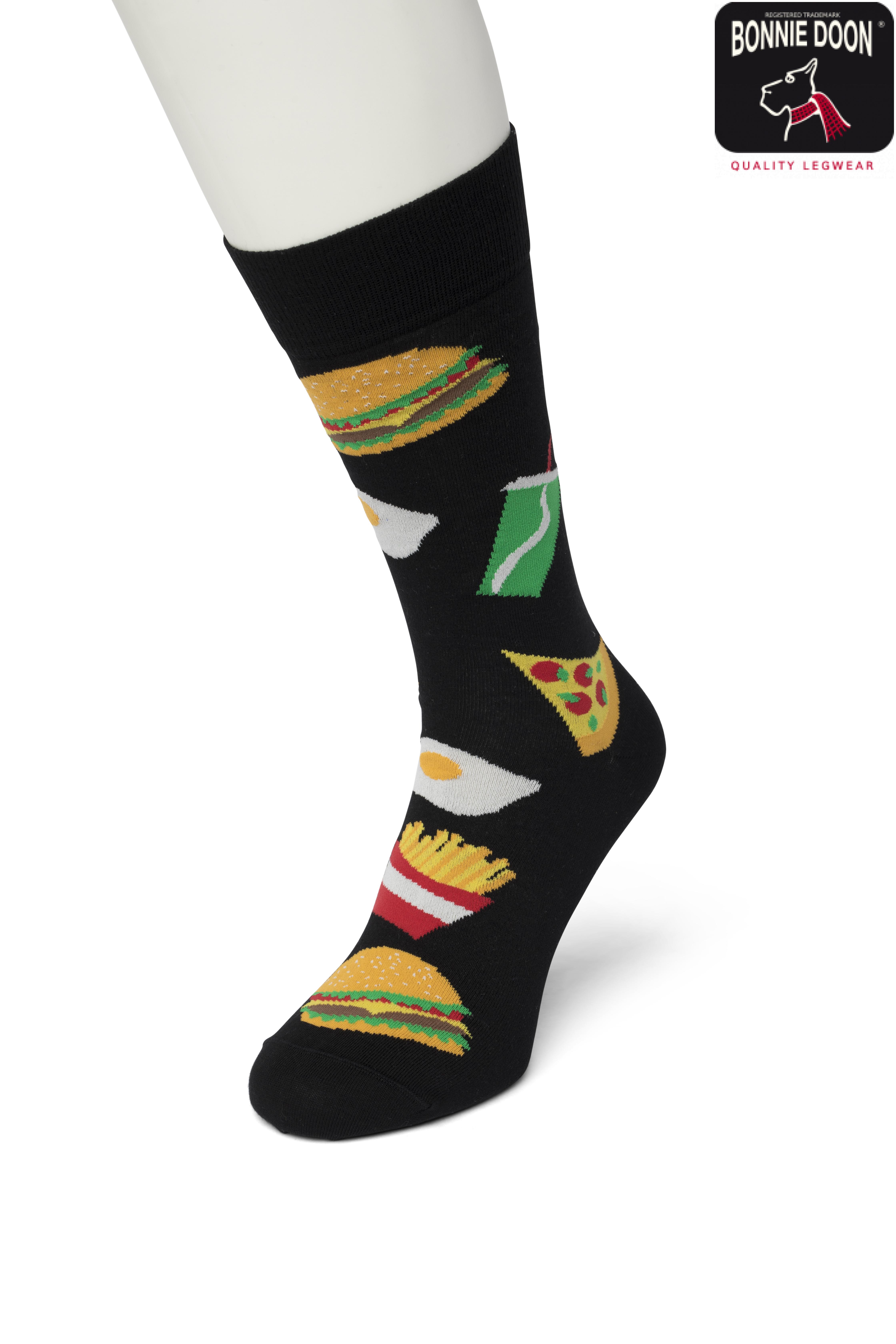 Fast Food sock Anthracite