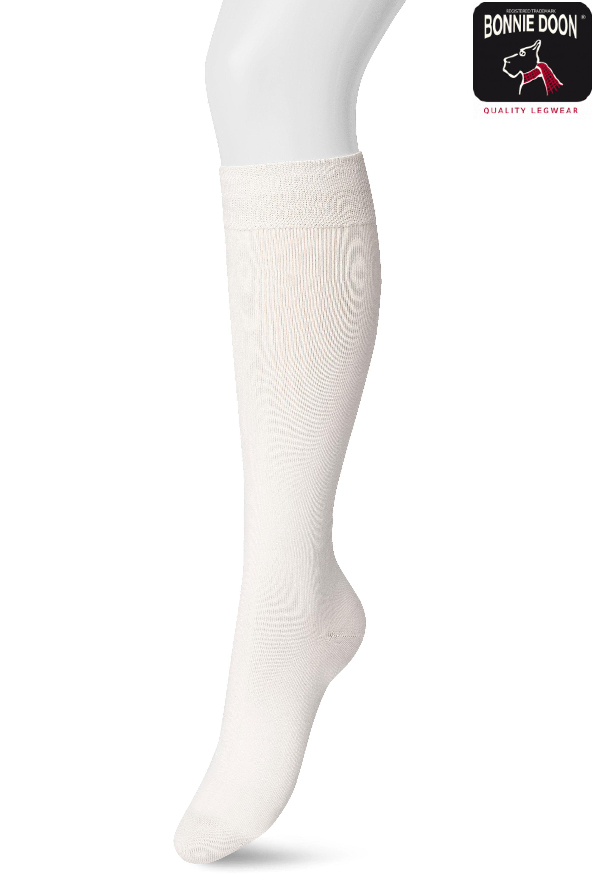 Cotton Knee-High Off white
