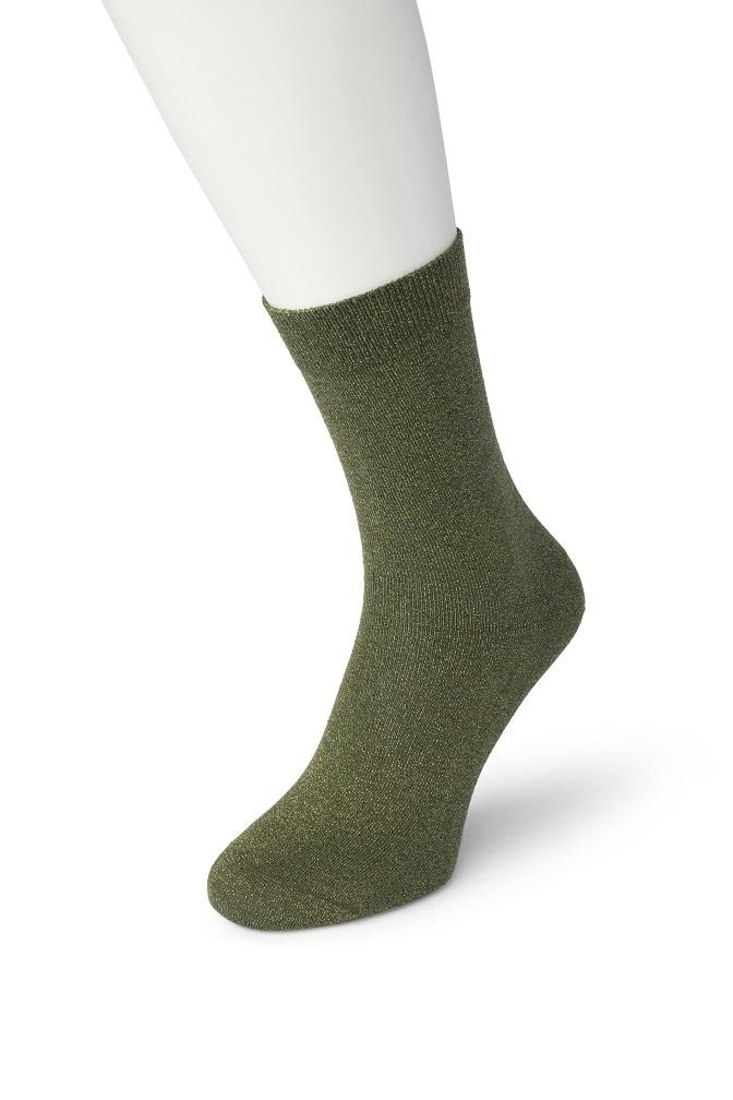 Cotton Sparkle sock Olive