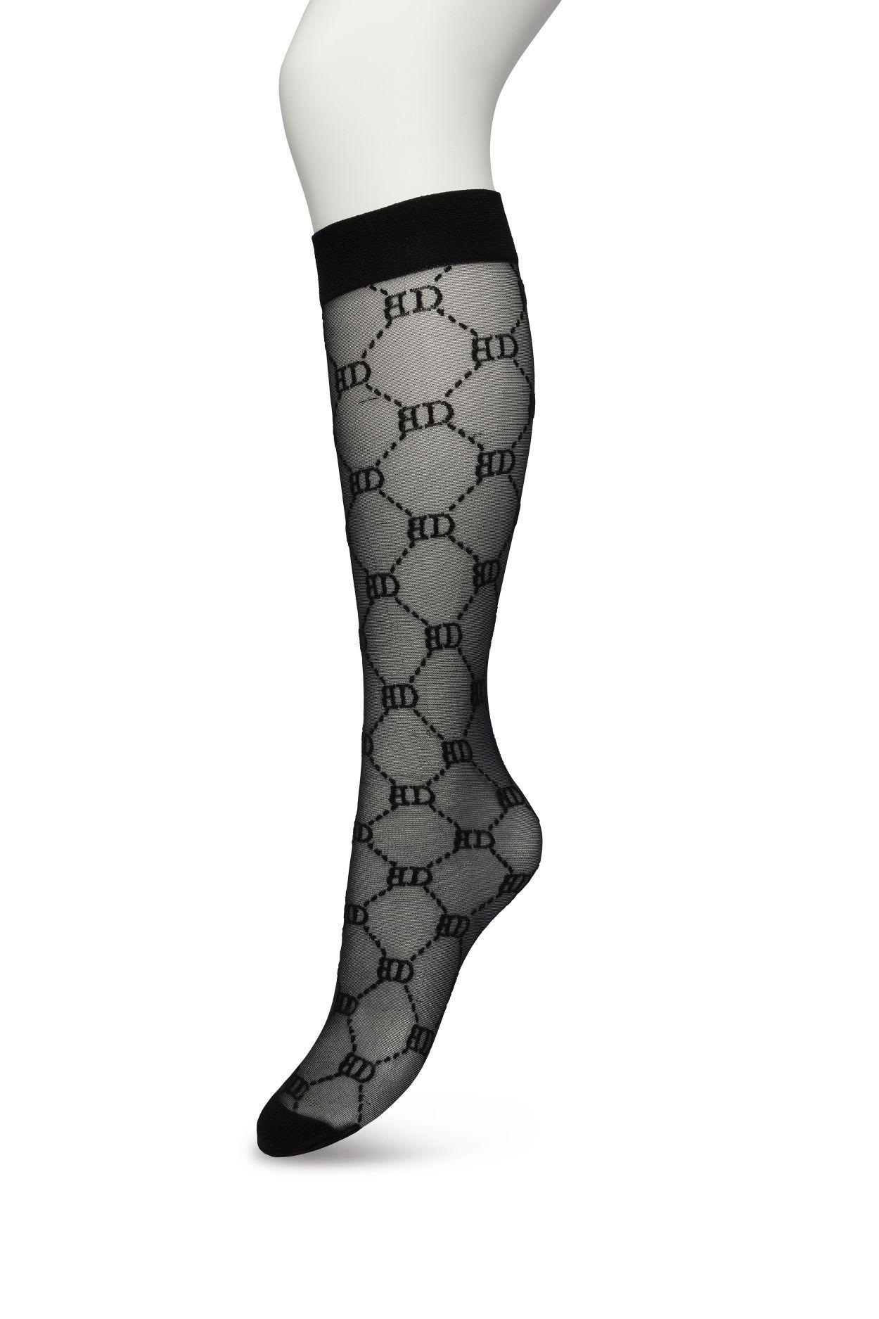 Bonnie Doon Knee-High Black