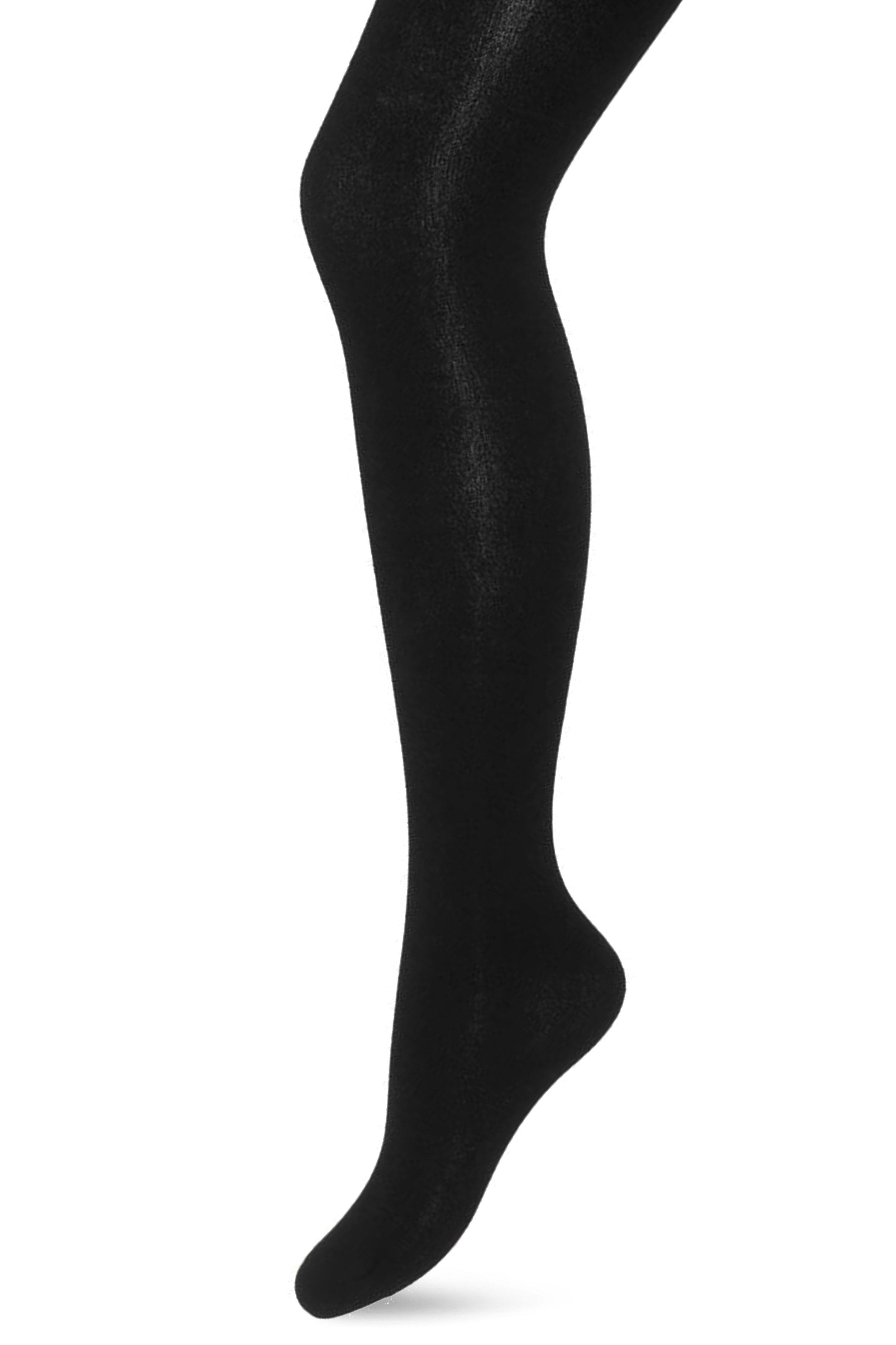 Soft Viscose Tights Black
