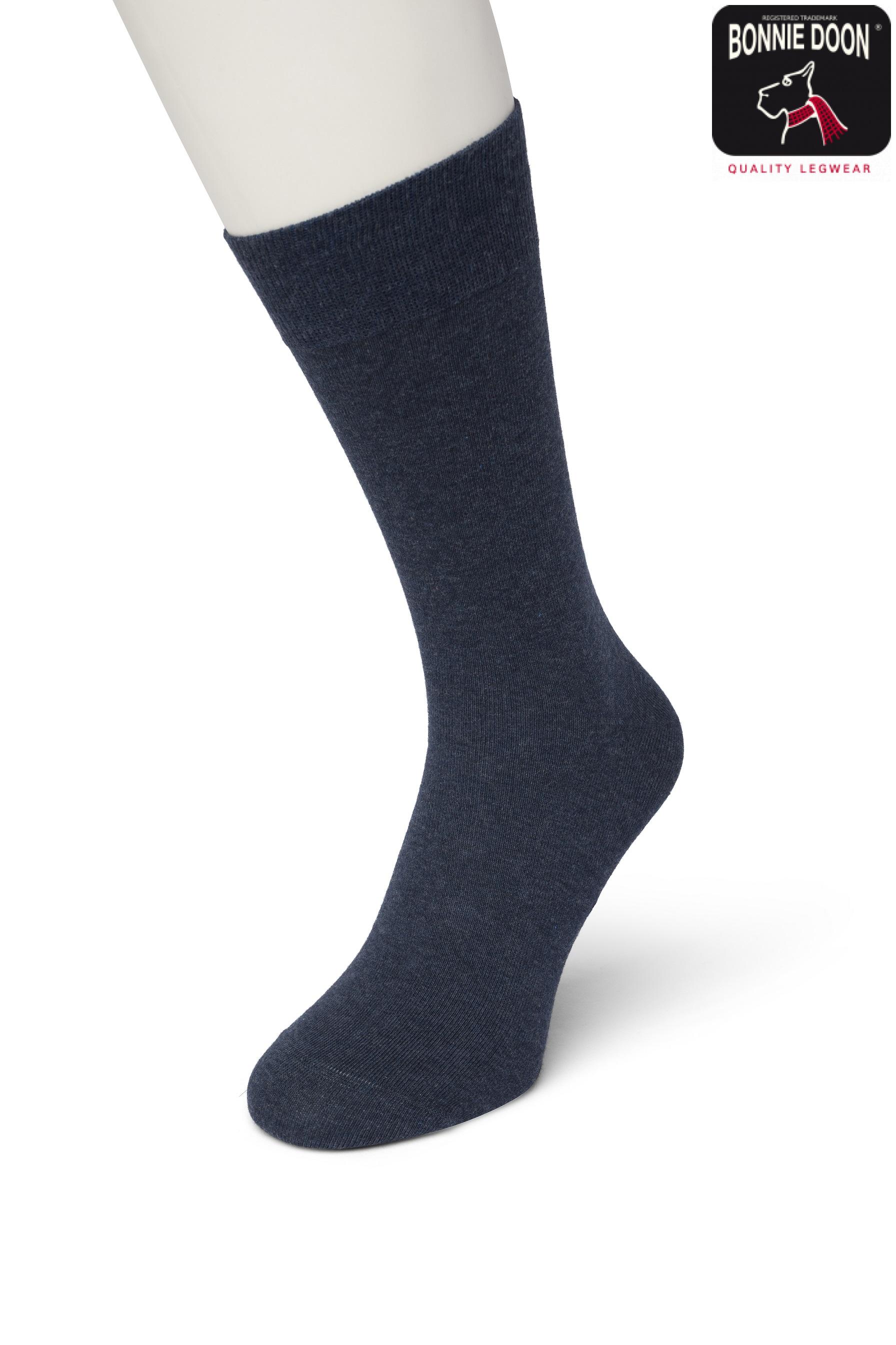 Cotton Sock Dark blue heather