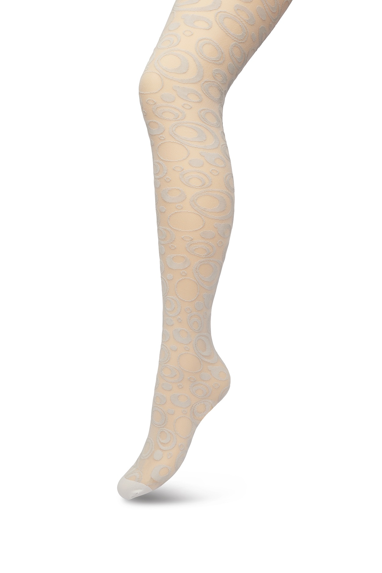 Circles And Dots Tights Grey