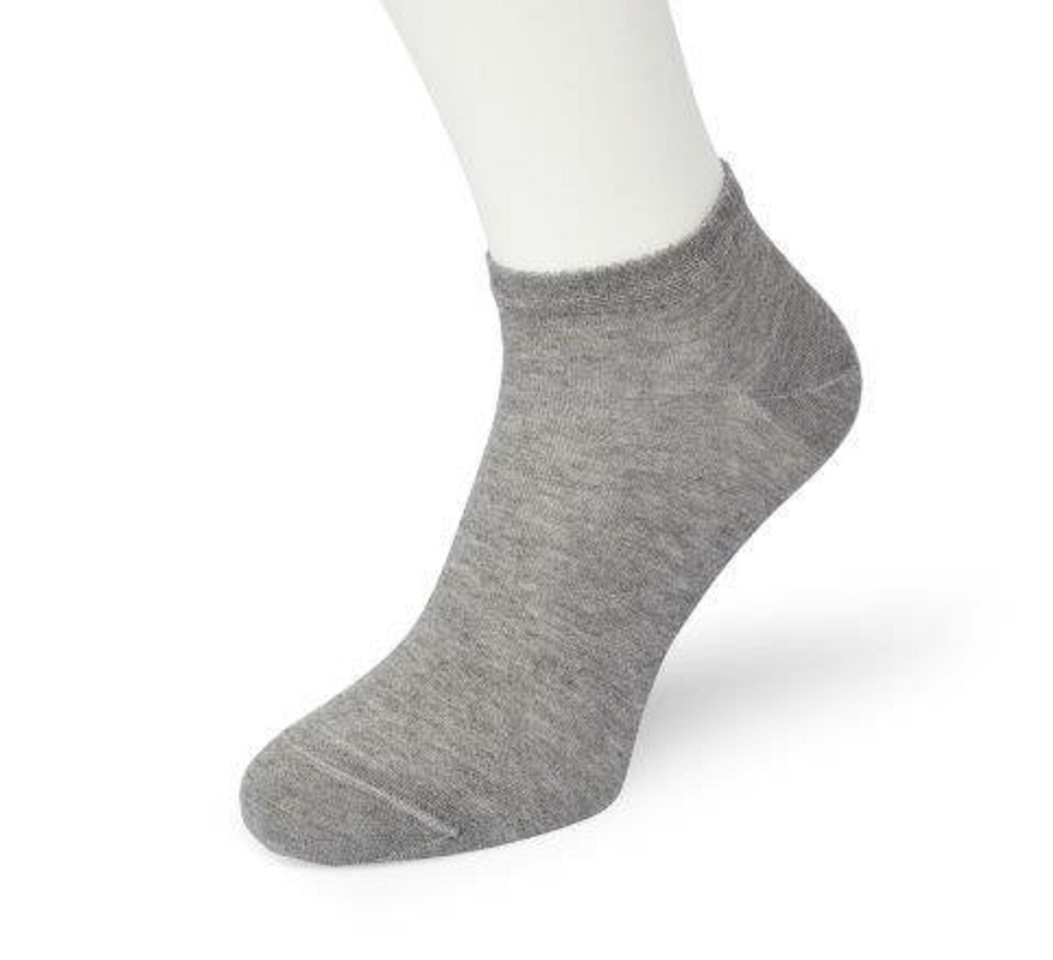 Classic short sock Grey melange