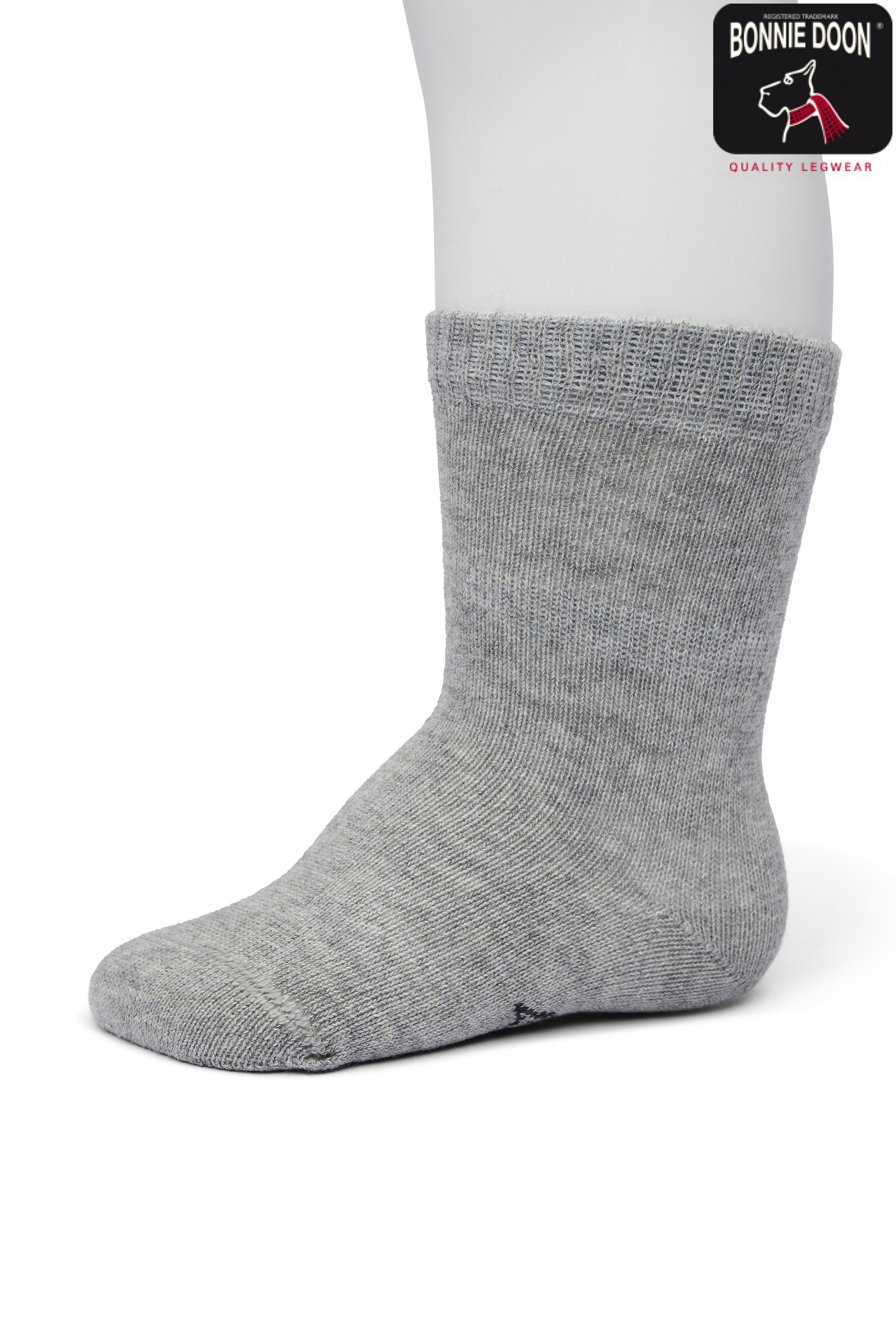 Cotton Sock Organic Light grey heather