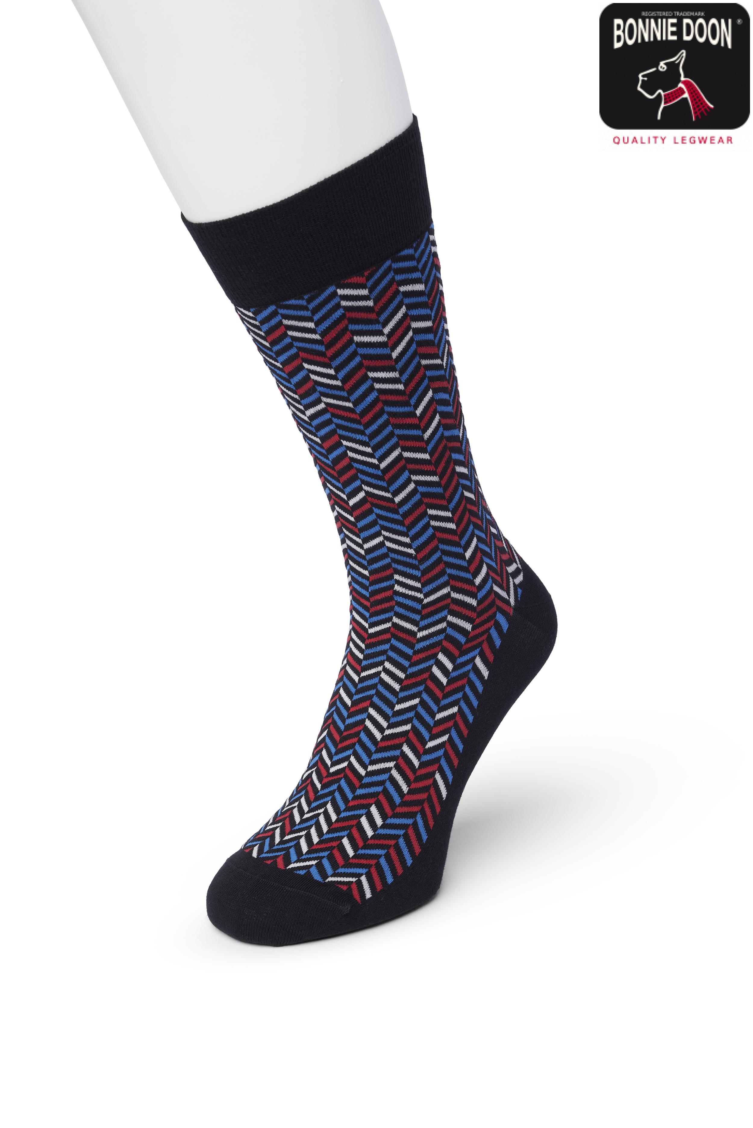 Zigzag sock Chili pepper