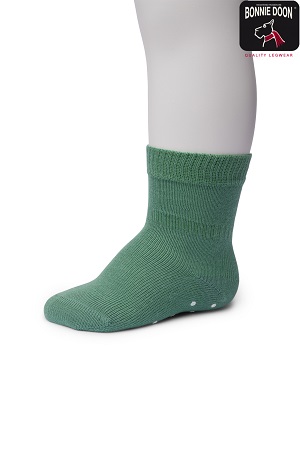 BD Puff Print Sock Organic Malachite green