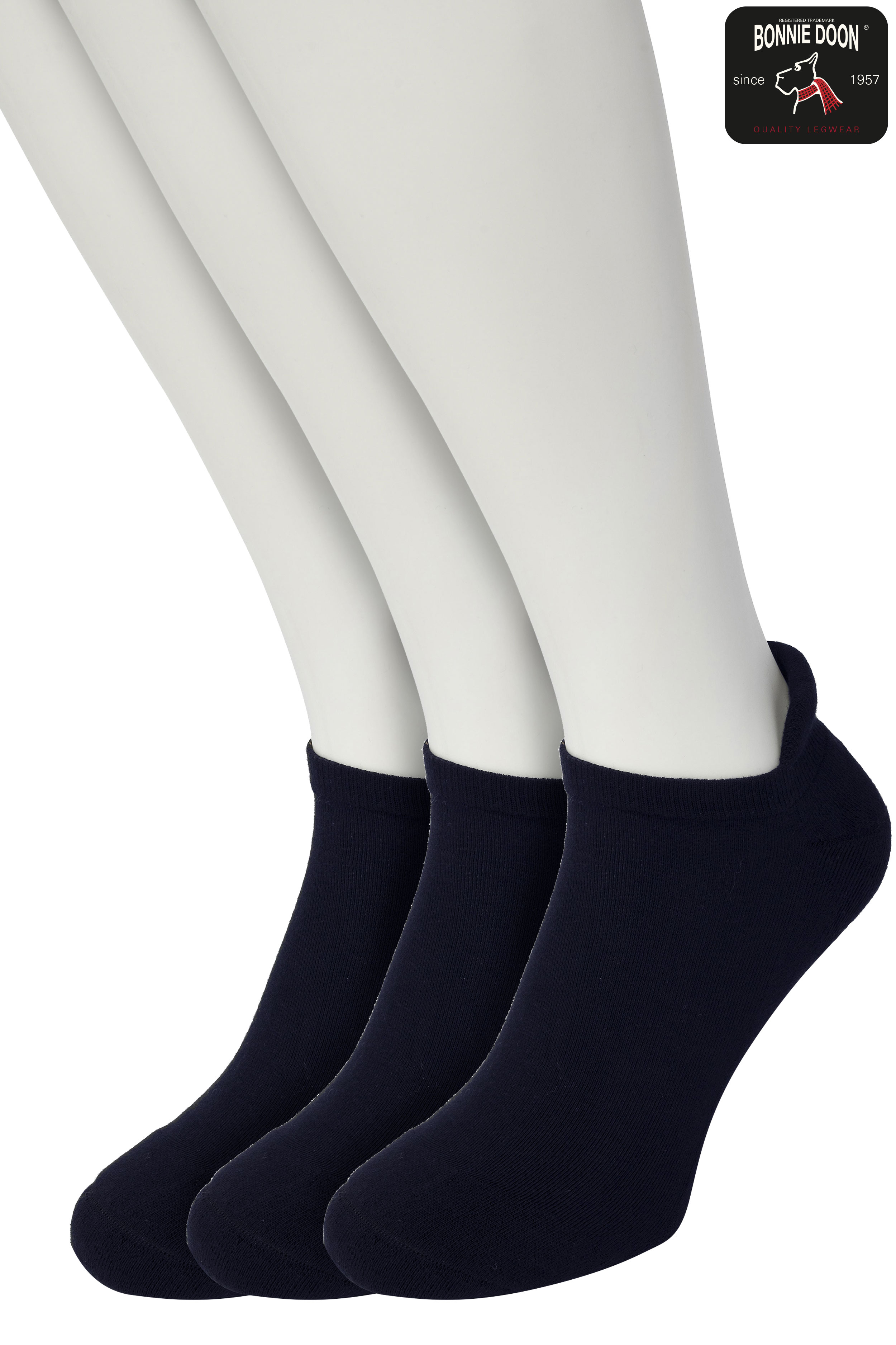 Cushion Short socks (3 paar) Dark blue