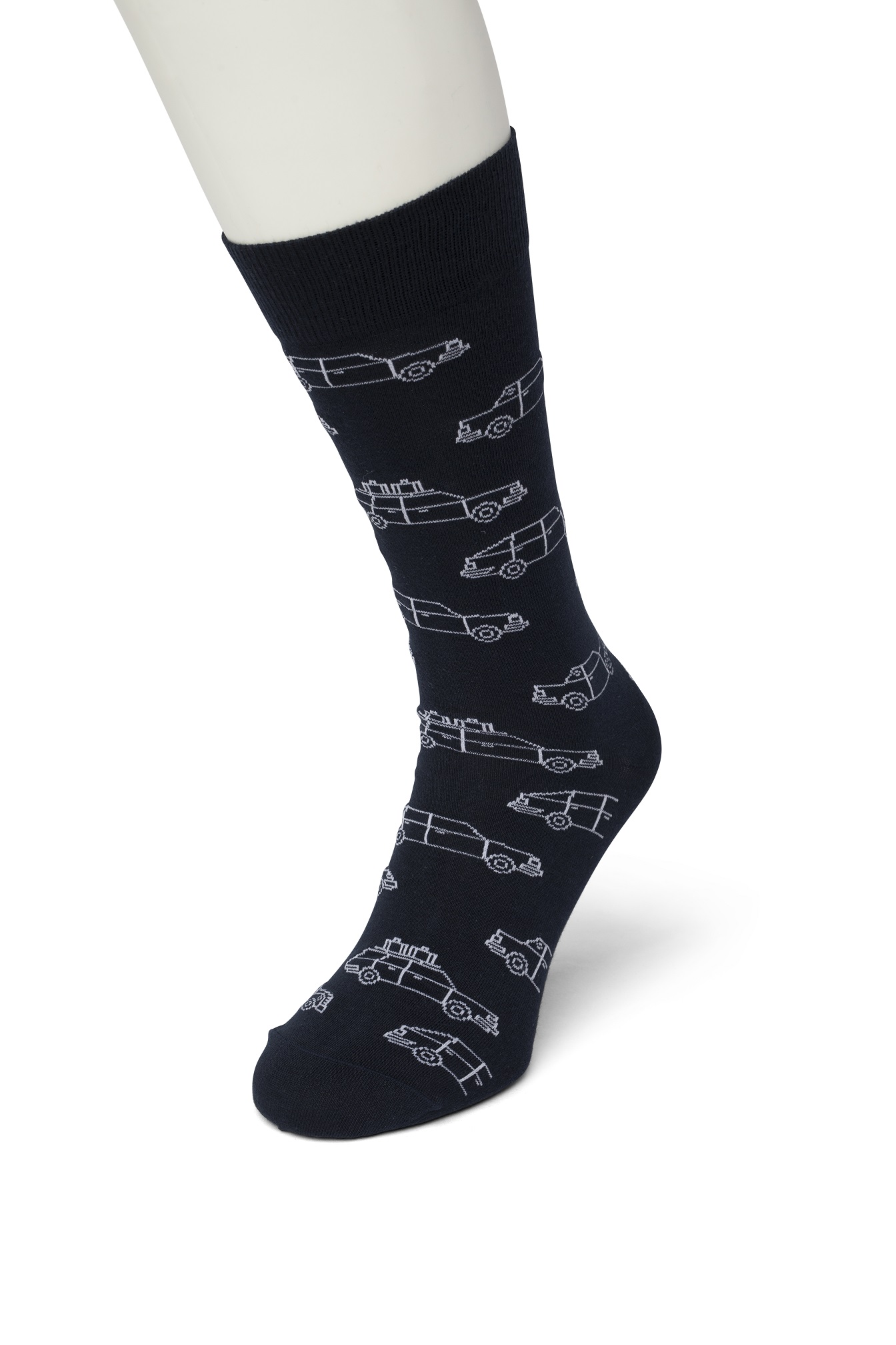 Cars sock Black iris