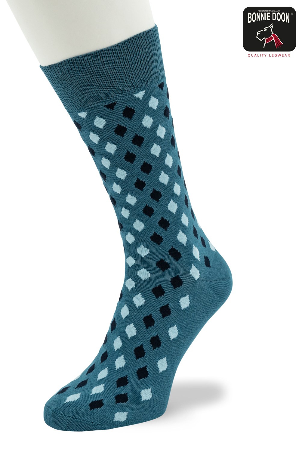 Diamond Drops sock Storm blue