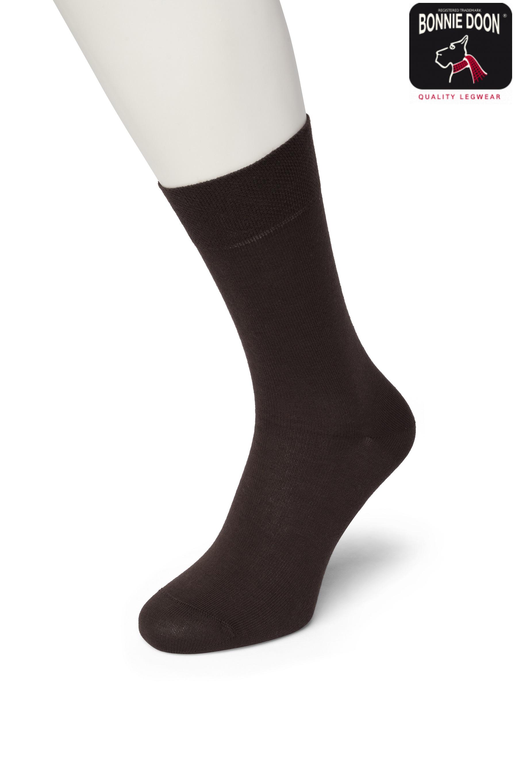 Cotton Comfort Sock Dark brown
