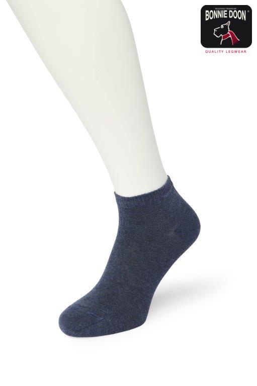 Classic short sock Denim blue