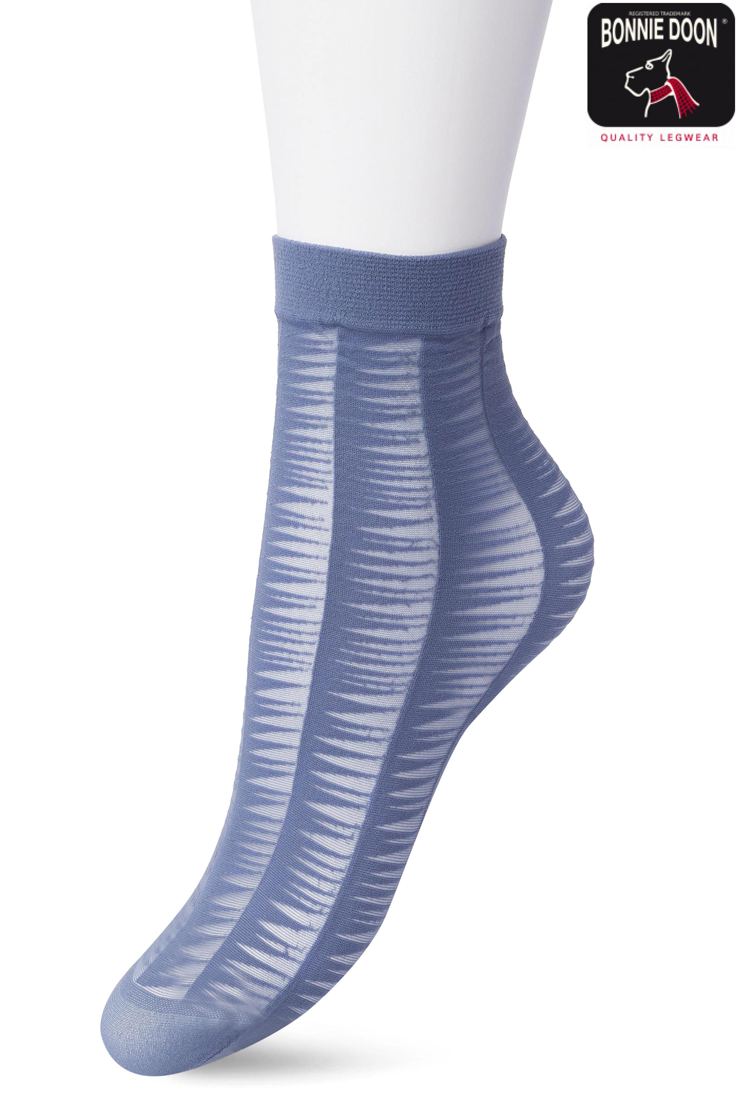 Triangle Lines sock Blue ashes
