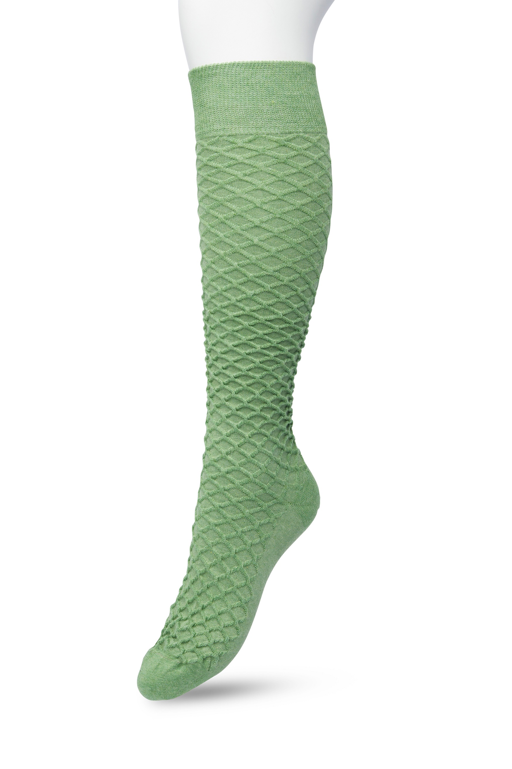 Cable knee high Loden frost mele