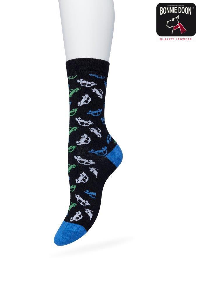 Funny Car Sock Black