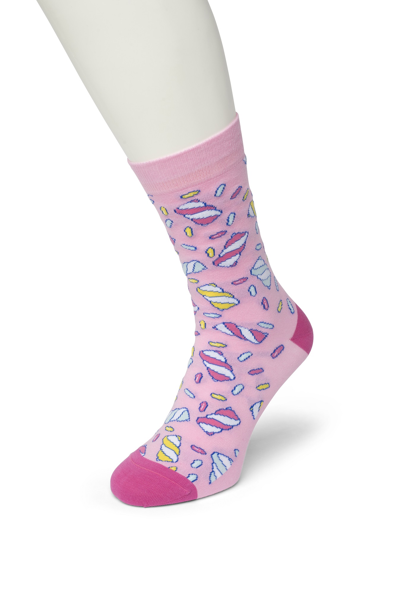 Marshmallow sock Prism pink