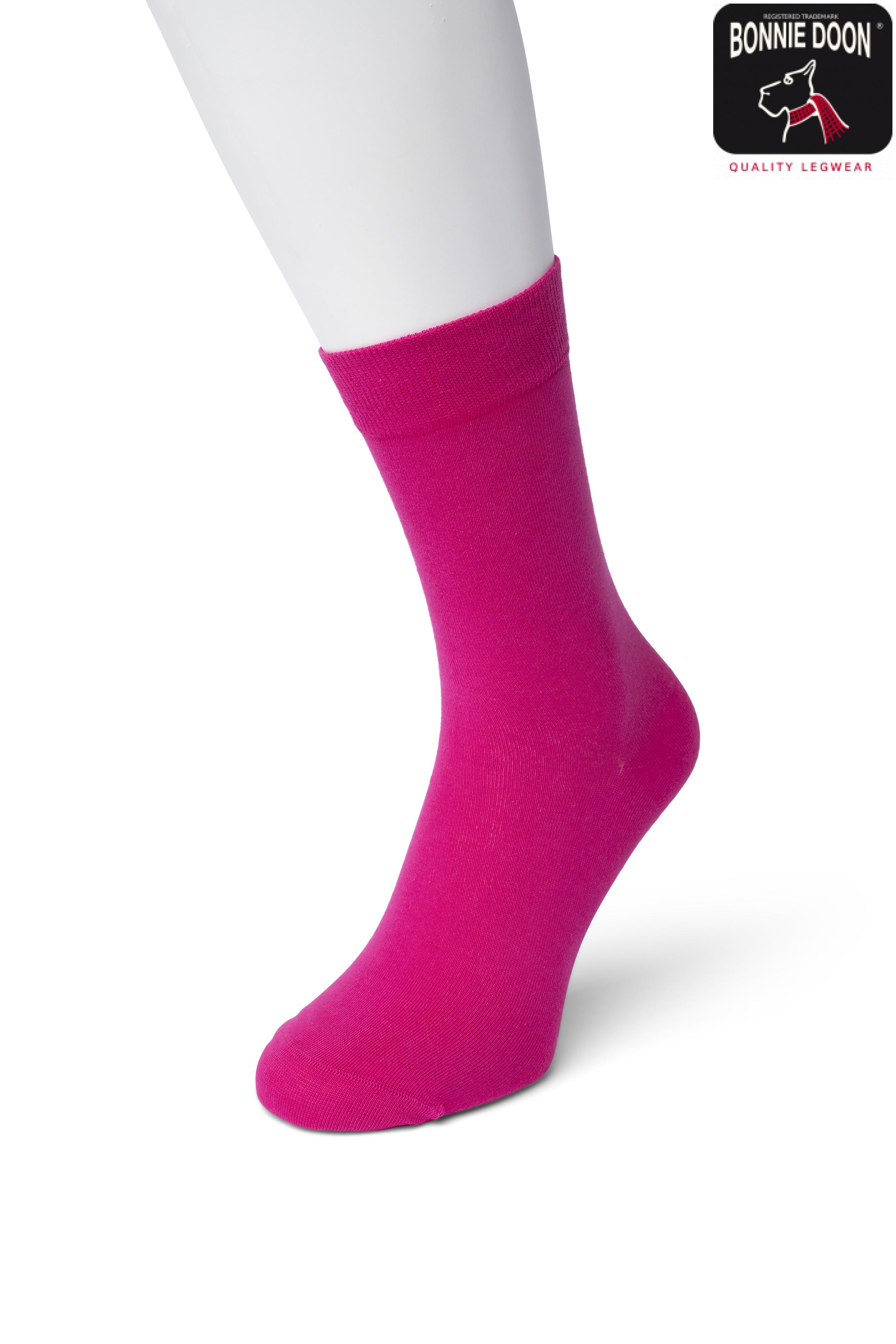 Cotton Sock Fuchsia