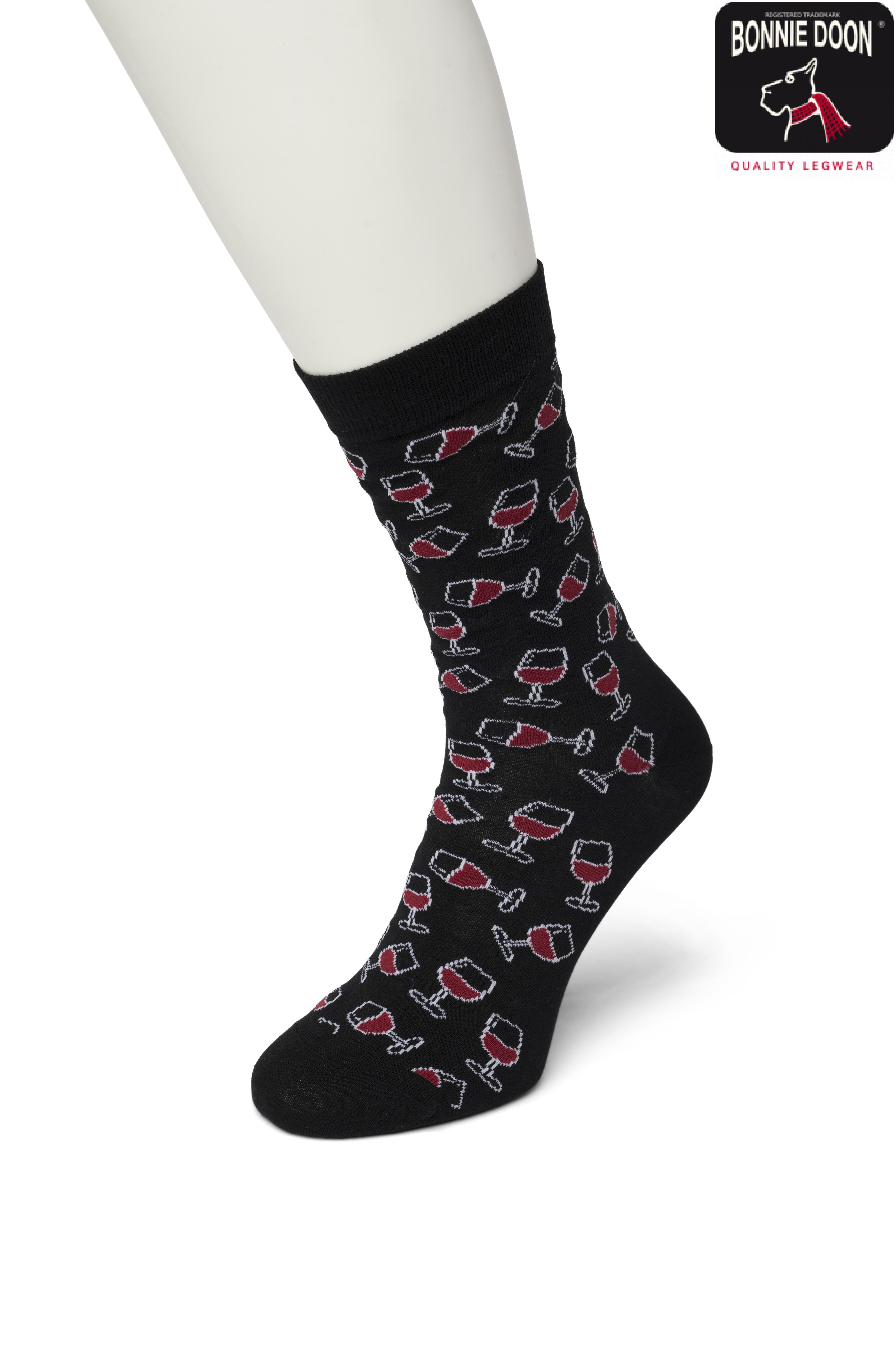 Wine Glass sock Anthracite