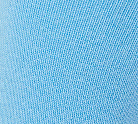 Cuffed Terry Bootie Organic Delphinium blue