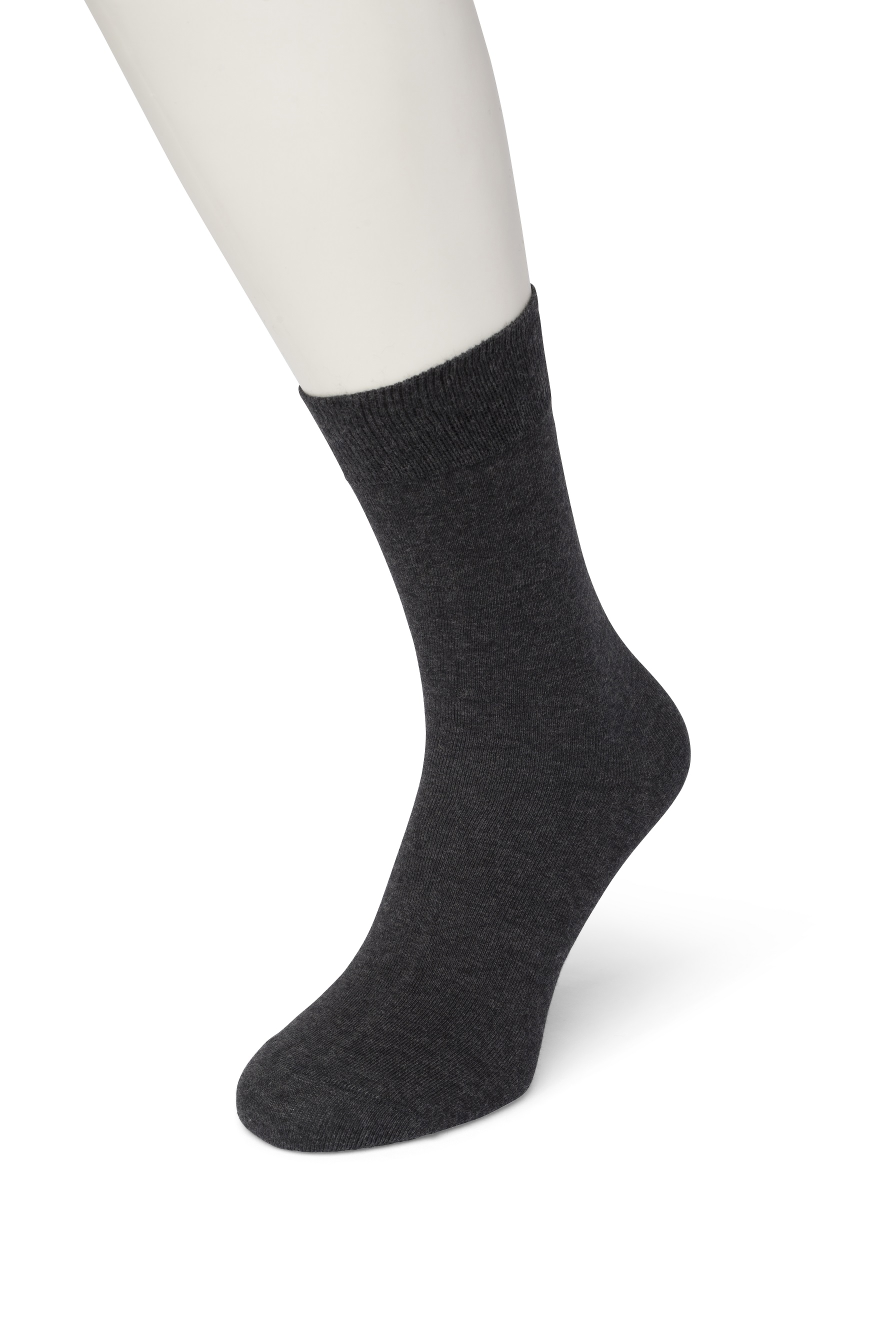 Cotton Sock Black heather