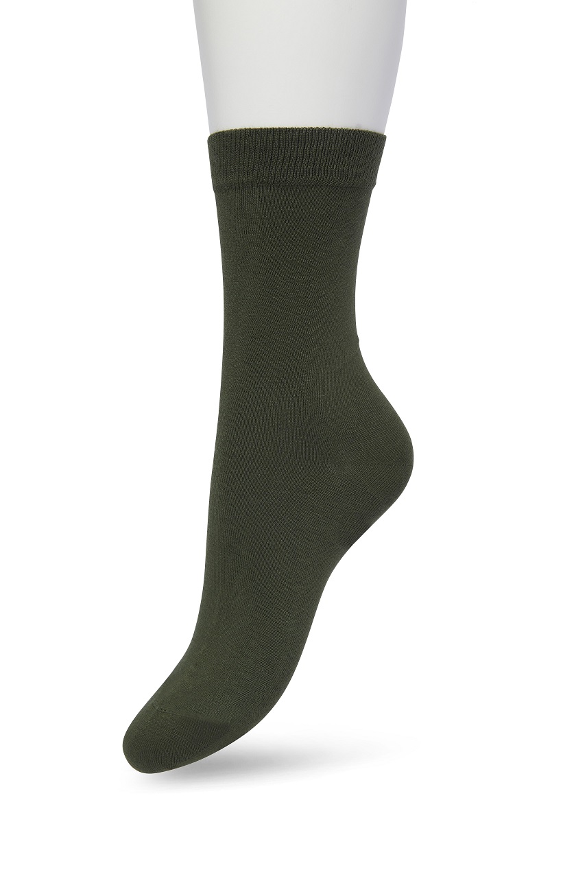 Cotton Sock Dark olive