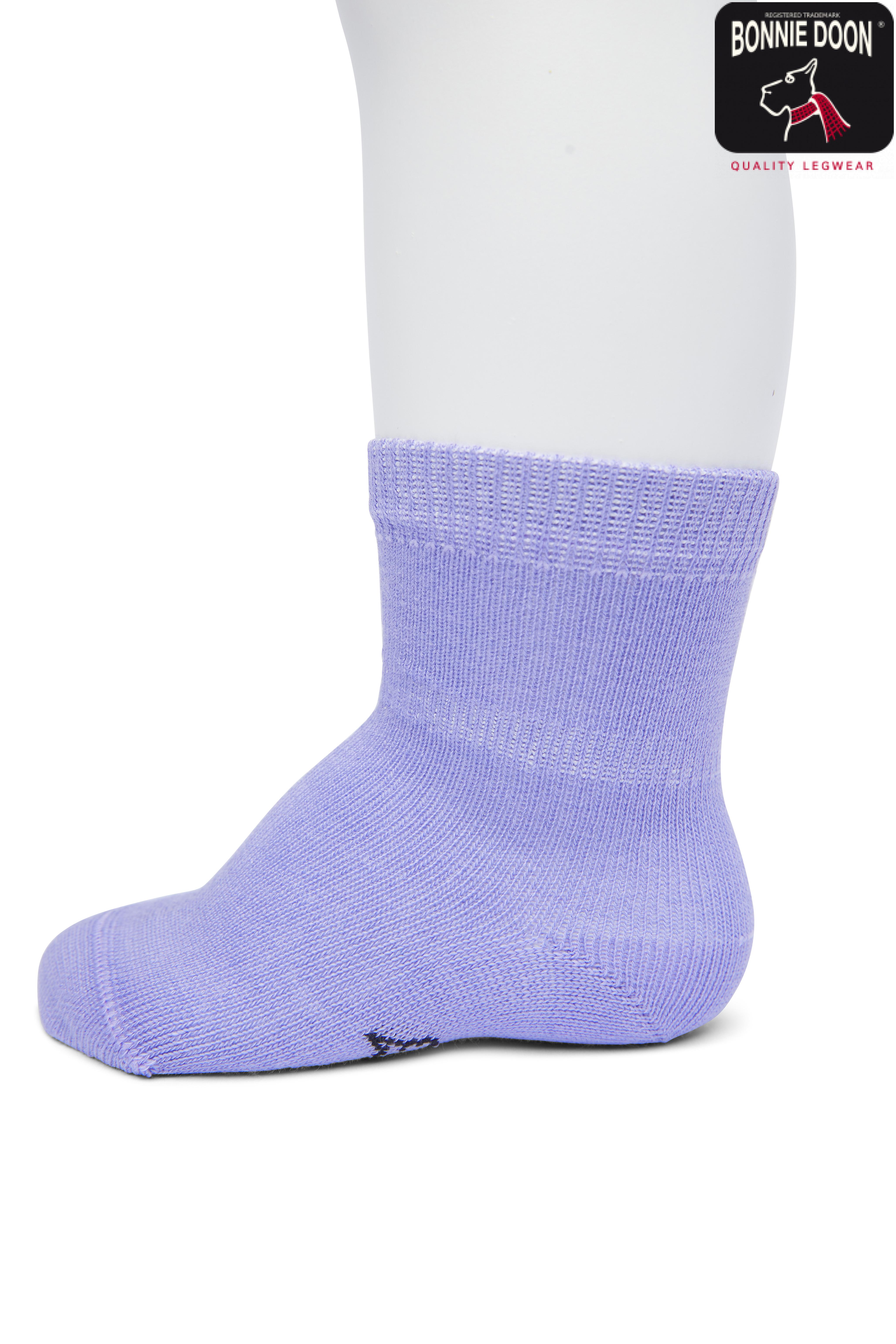 Cotton Sock Organic Dusted peri