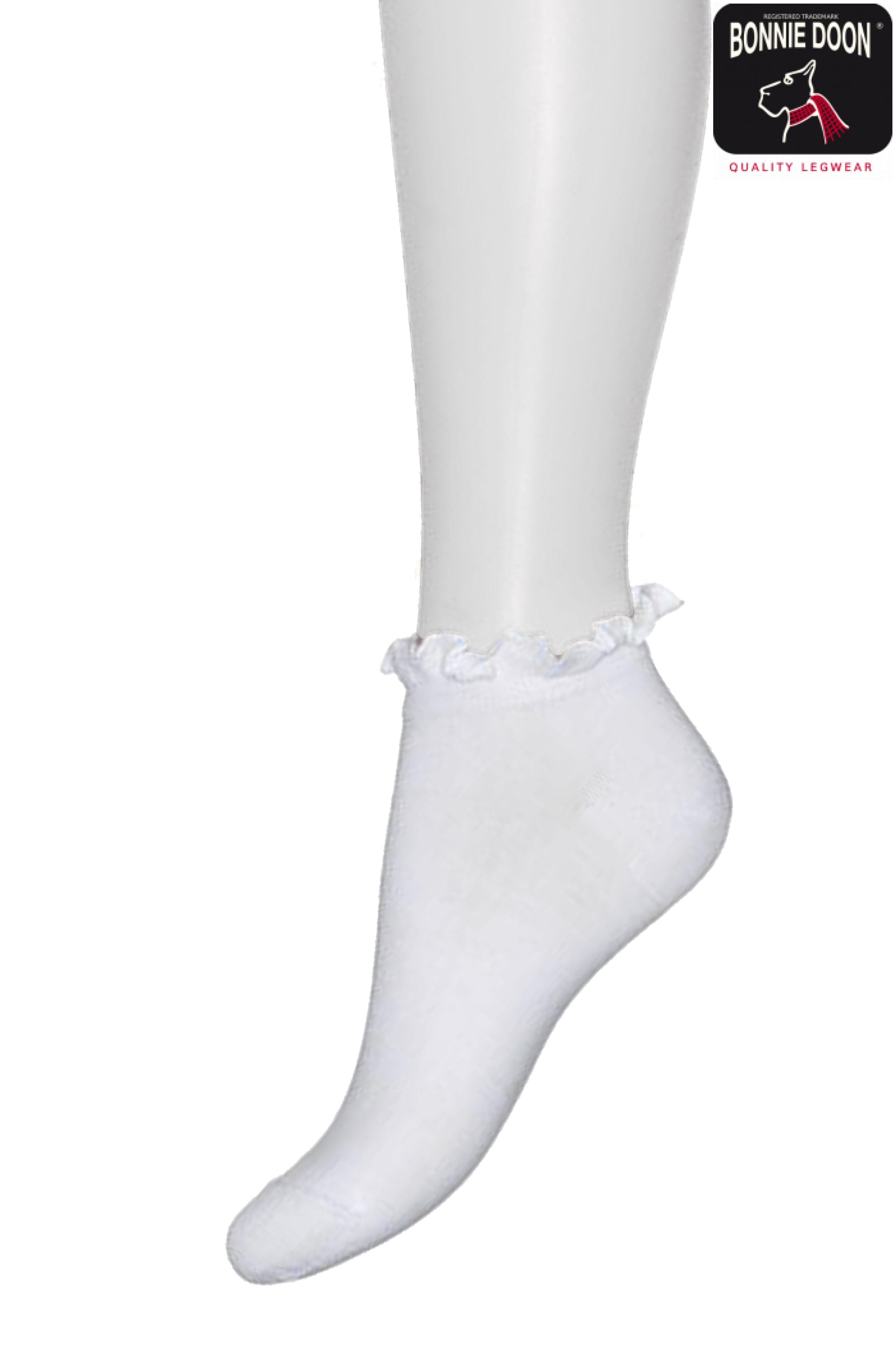 Lettuce Short Sock White