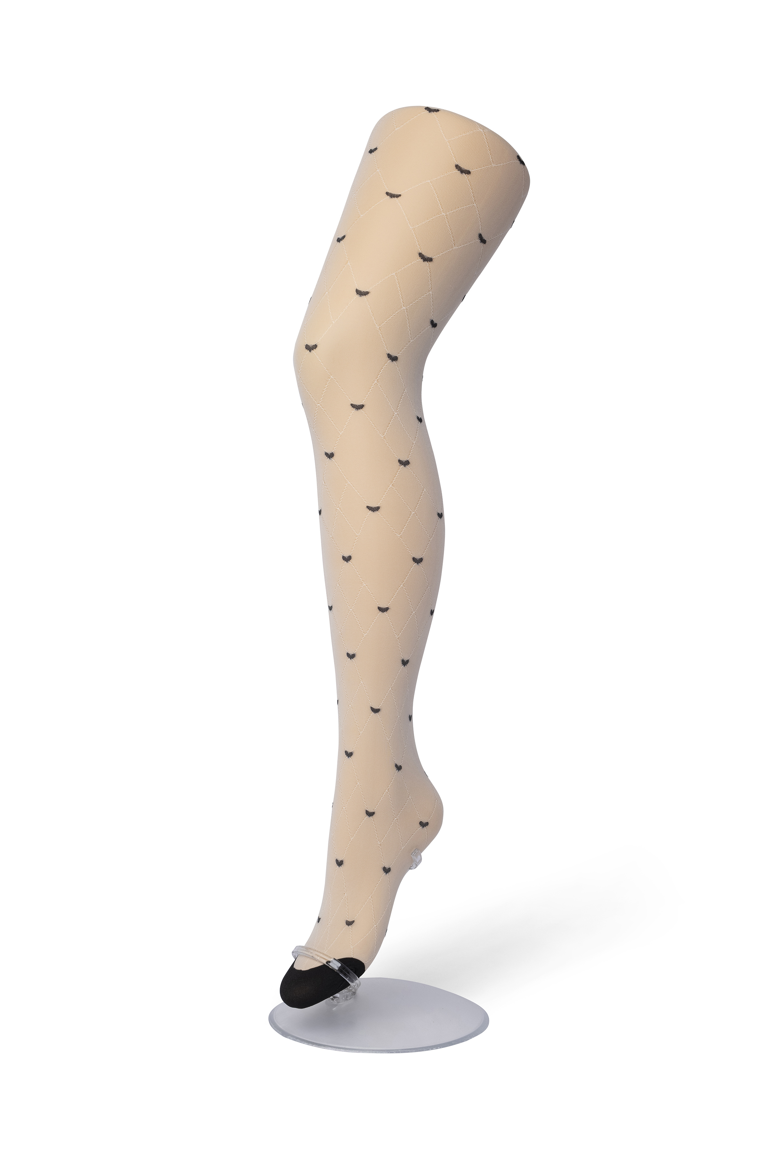 Little Hearst tights Ivory
