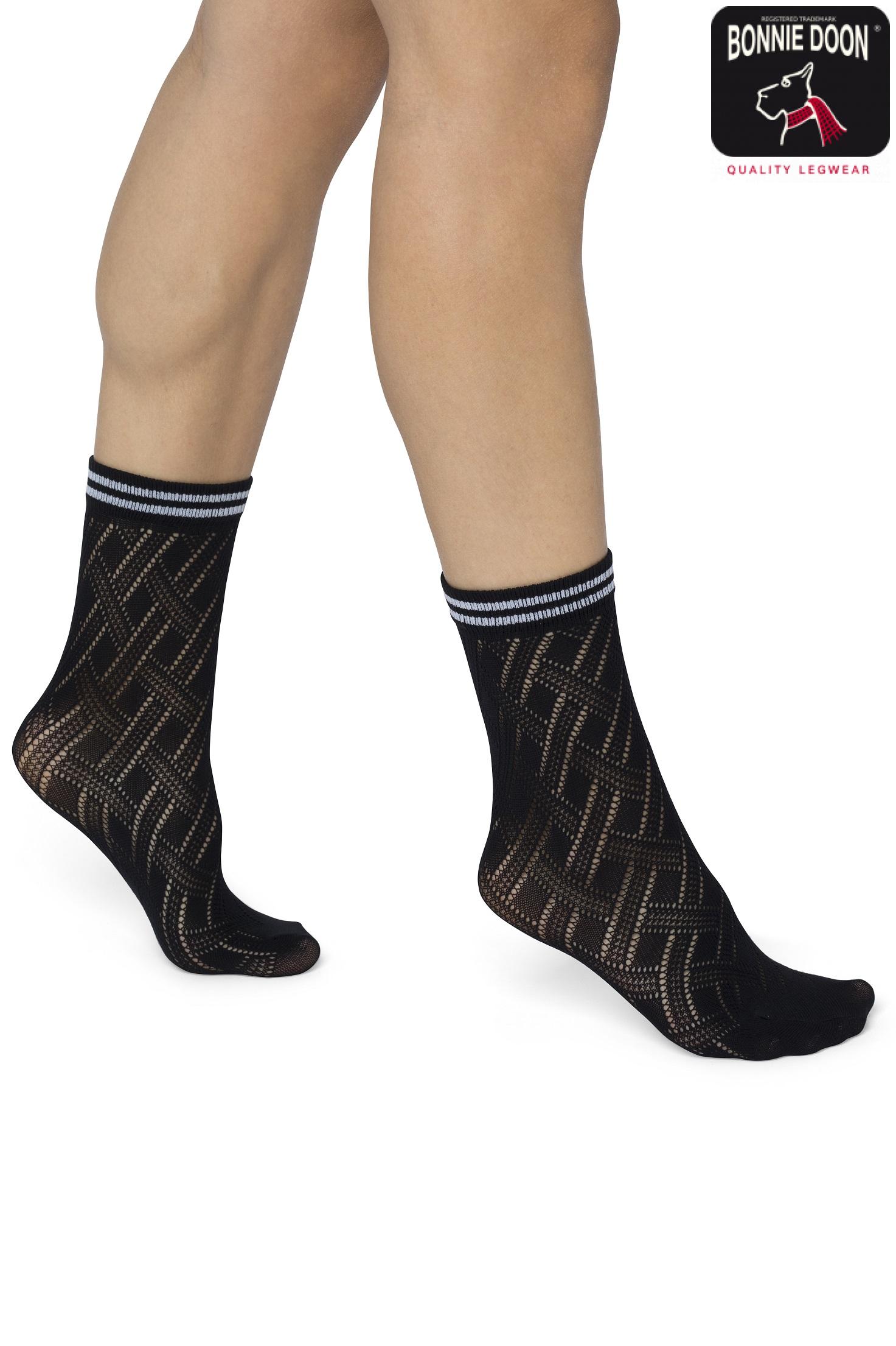 Sporty Stripe sock Bougainvillea