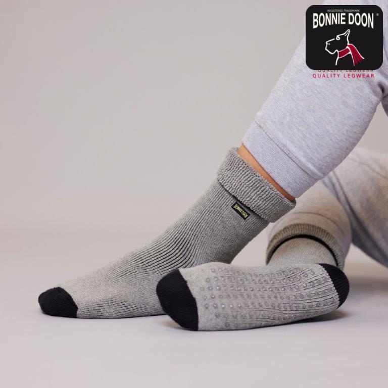 Homewear Anti-Slip sock Medium grey heather