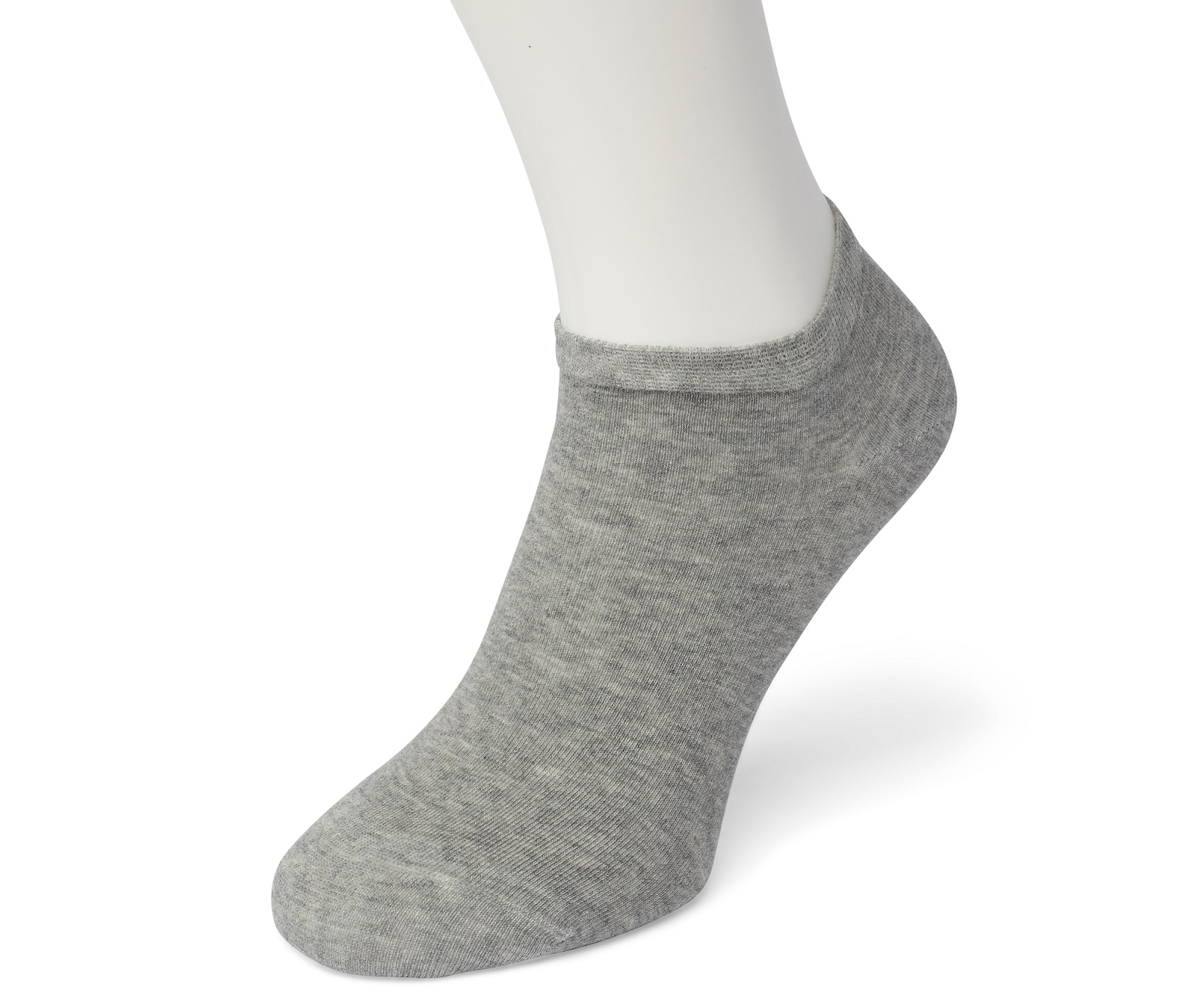 Cotton Short Sock Light grey heather