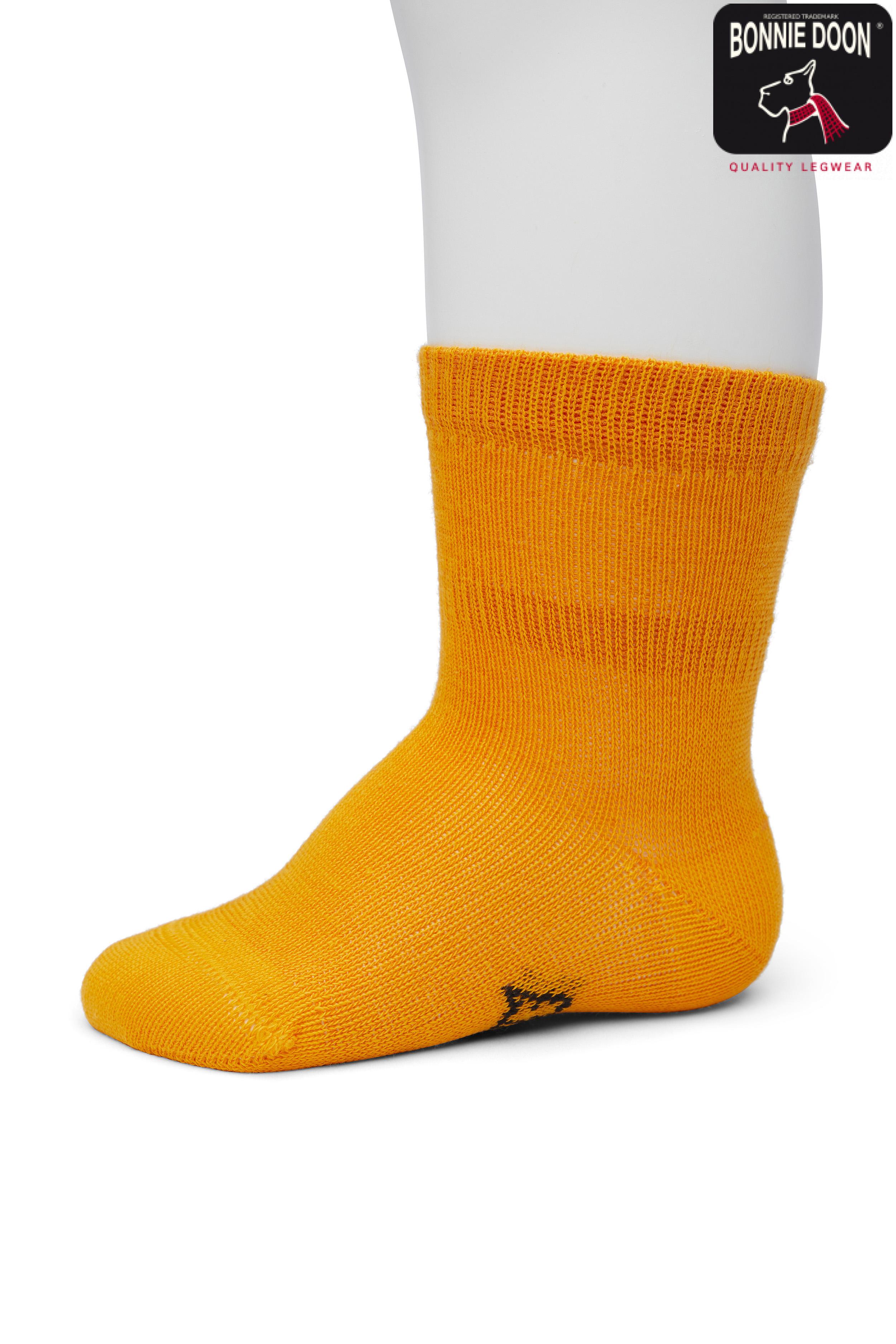 Cotton Sock Organic Flame orange