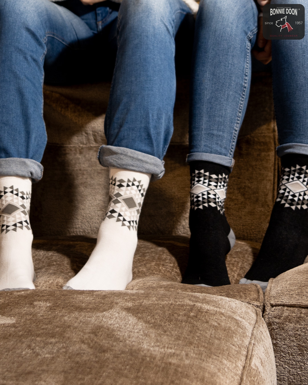 Native Winter Socks Silver grey