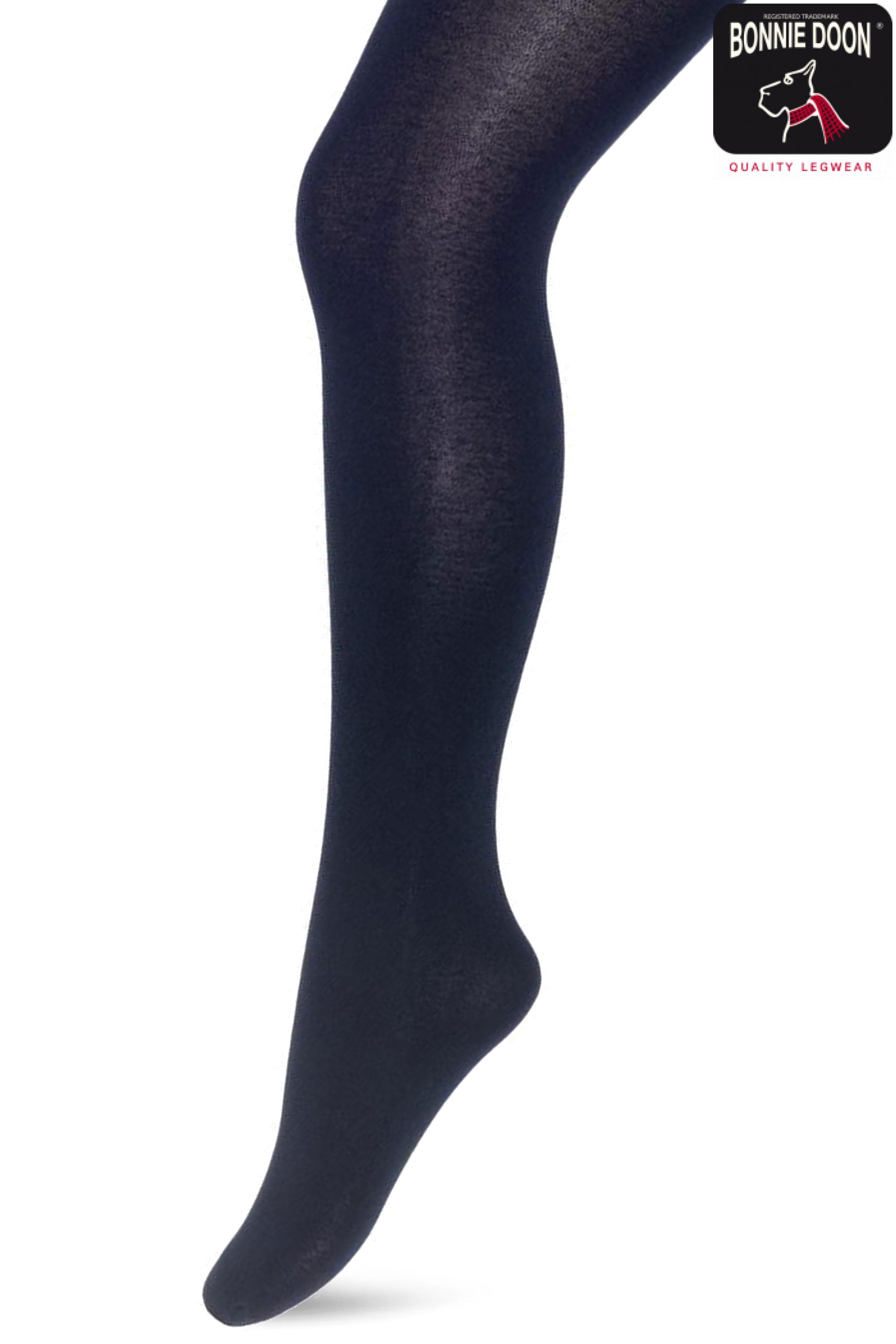 Soft Cashmere Tights Navy