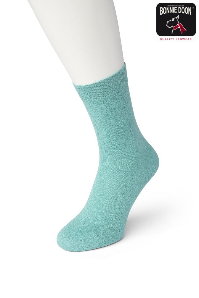 Cotton Sparkle sock Aqua
