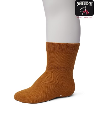 BD Puff Print Sock Organic Sudan brown