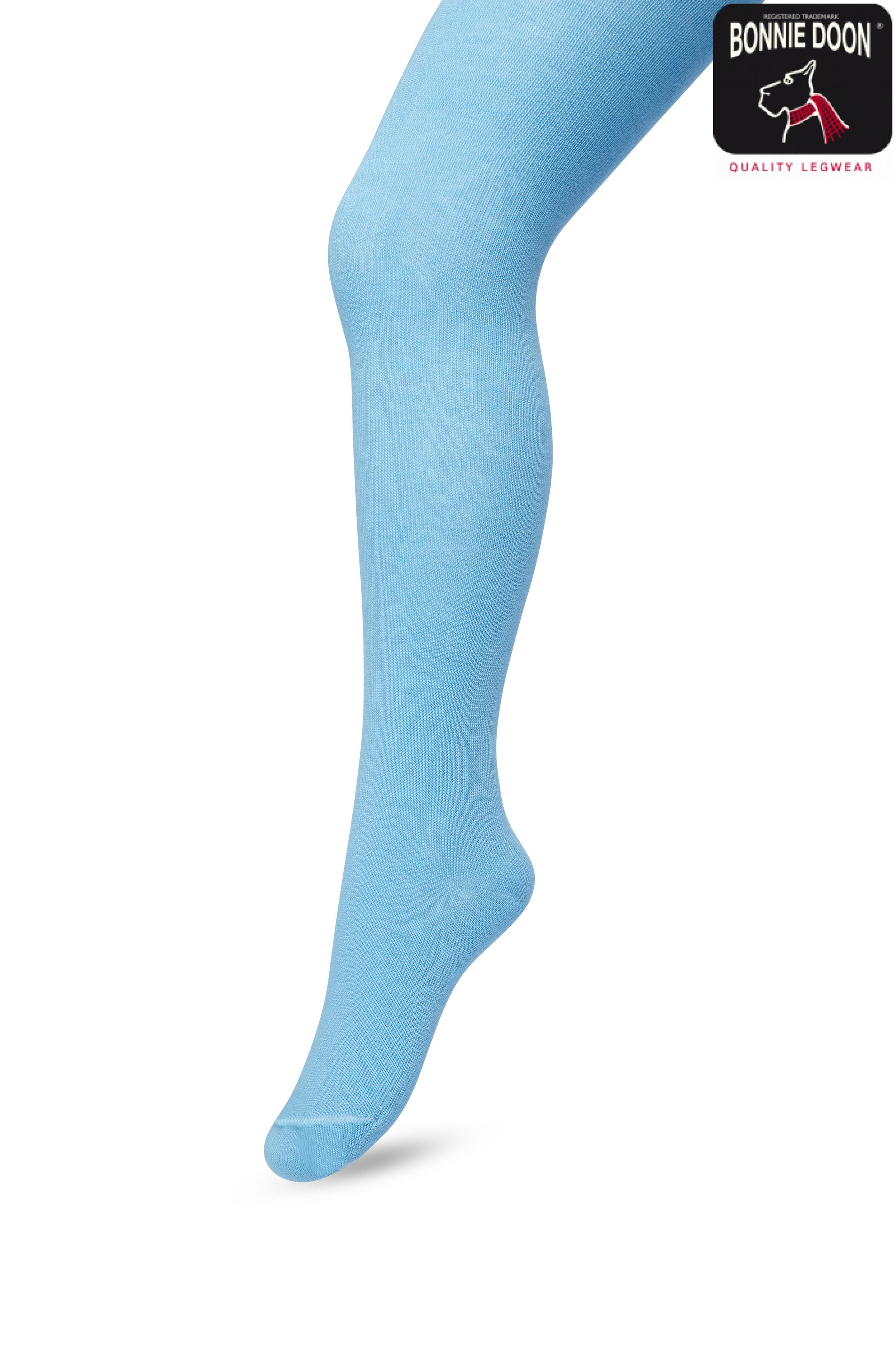 Bio Cotton tights Delphinium blue